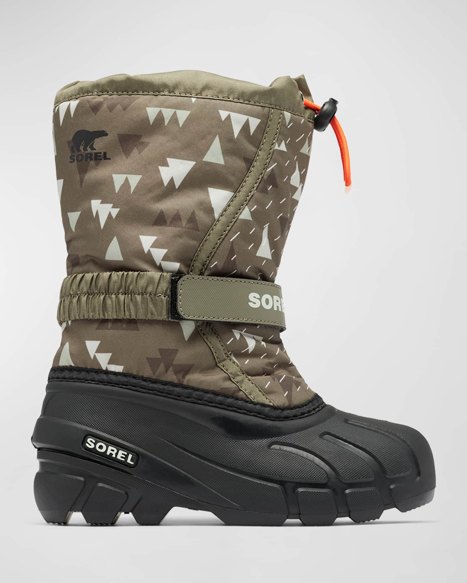 Sorel Kid's Slurry Multicolor Triangle Boots, Toddlers