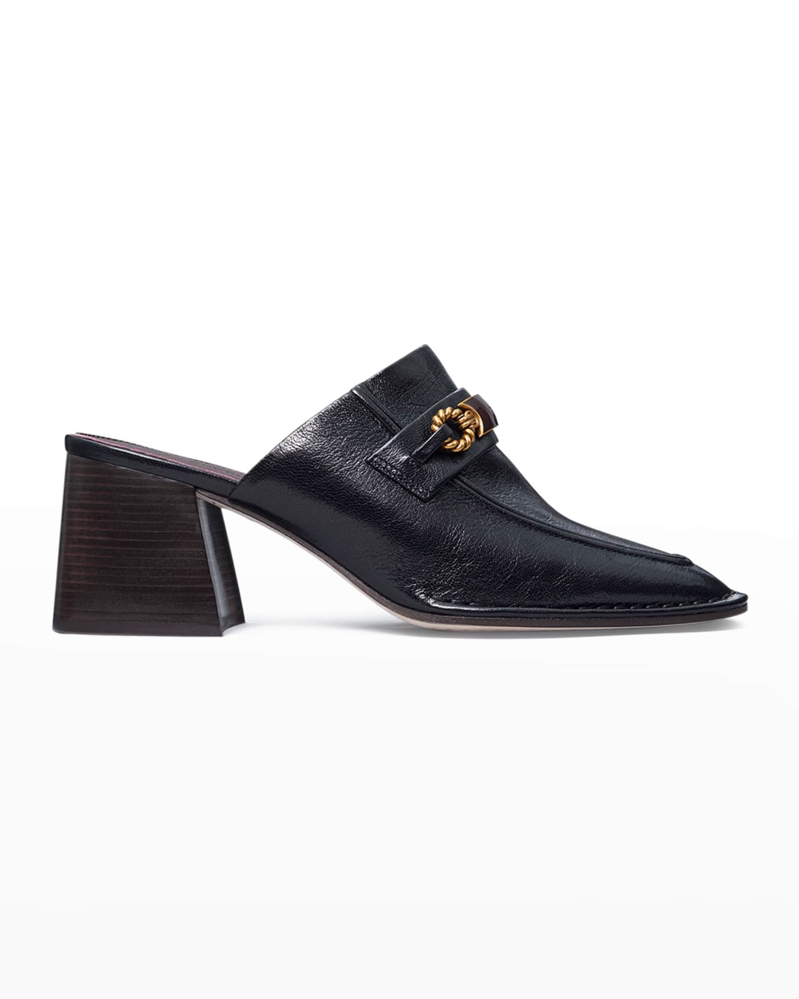 tory burch mid heel loafer