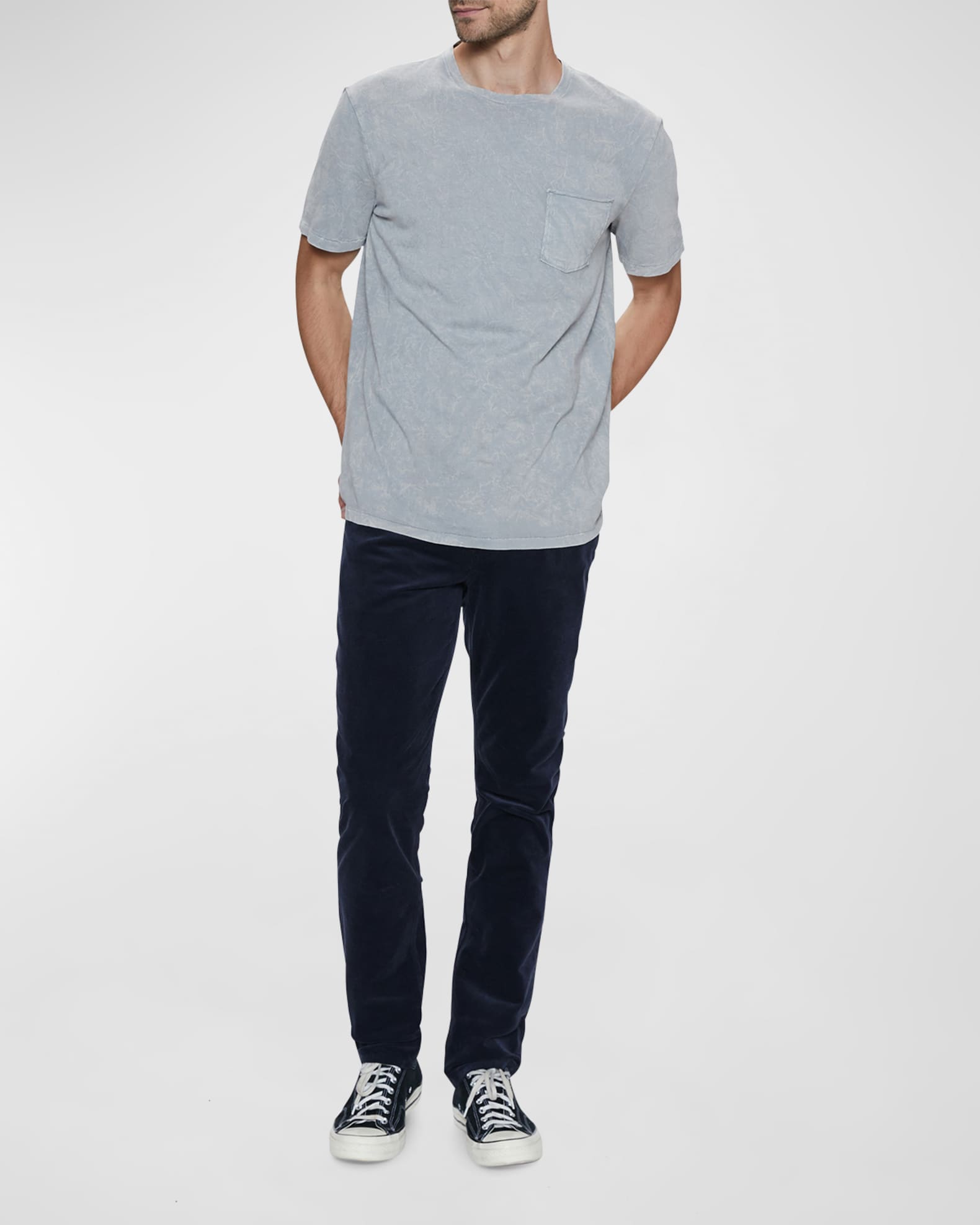 Men's Lennox Slim Micro-Corduroy Pants 1