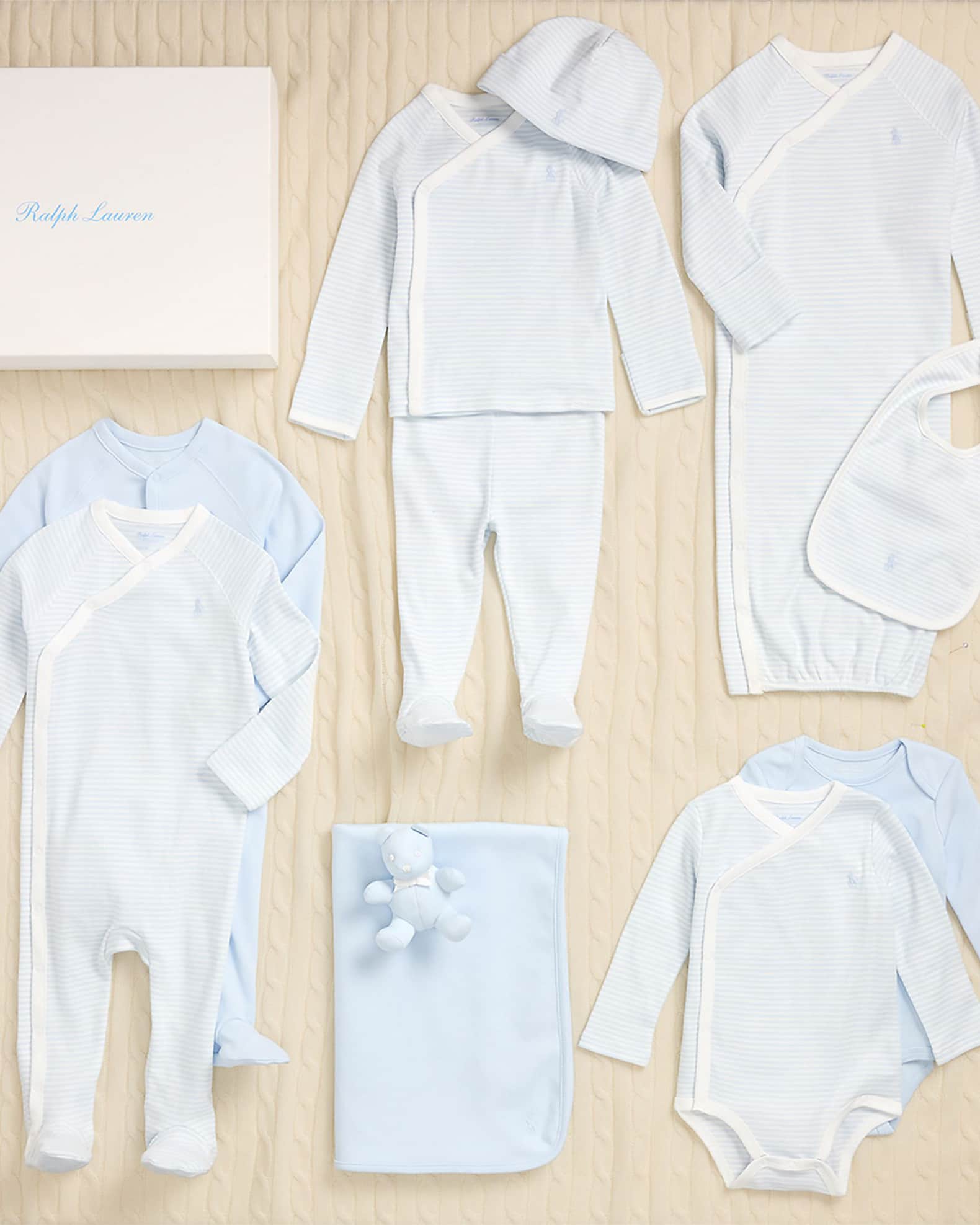Ralph Lauren Childrenswear Boy's 11-Piece Organic Cotton