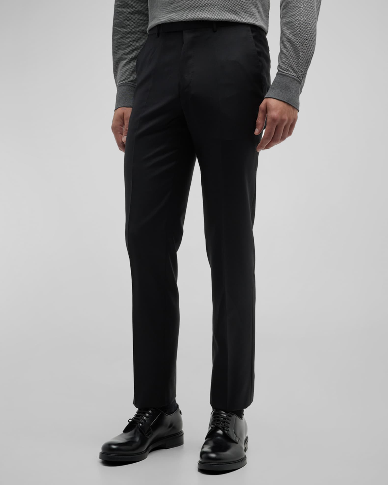 Men's Trofeo Slim-Straight Trousers | Neiman Marcus