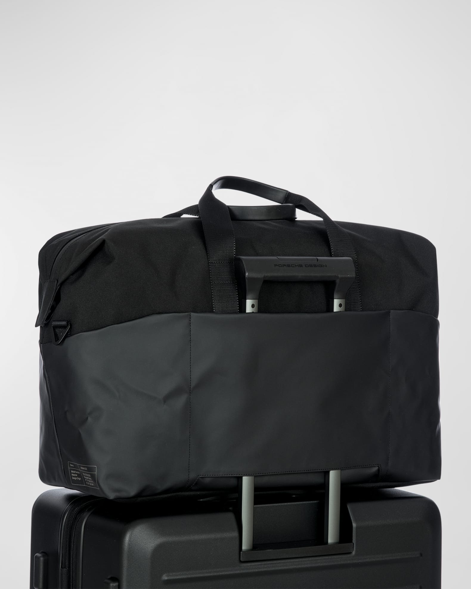 Porsche weekender bag top