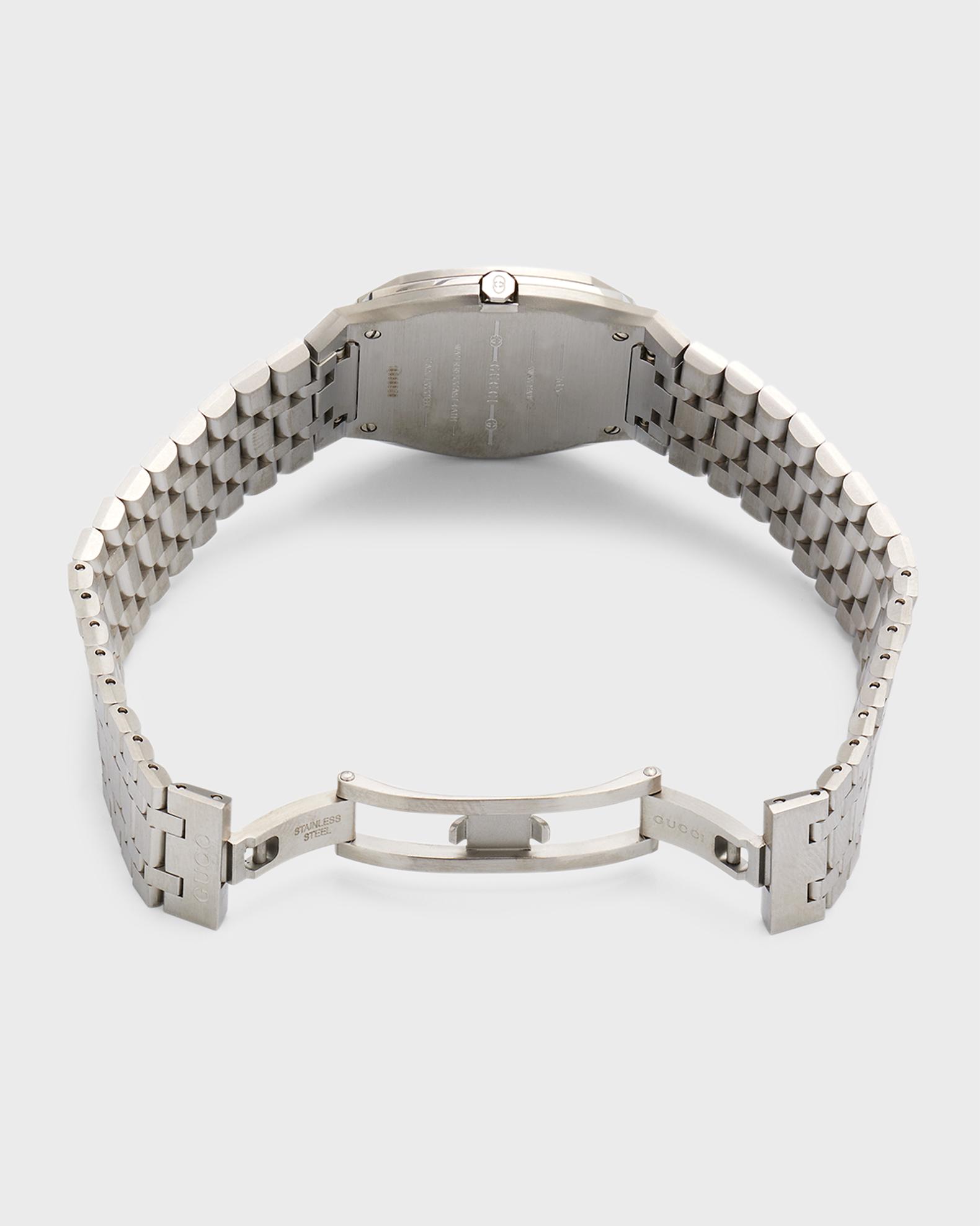 Gucci 30mm 25H GG Bracelet Watch | Neiman Marcus