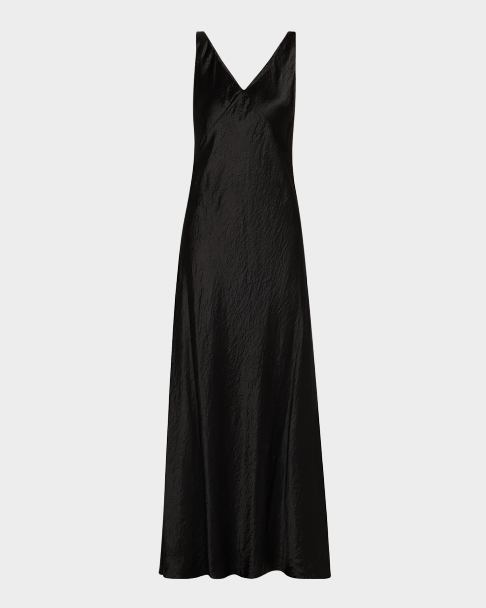 Vince slip dress black sale