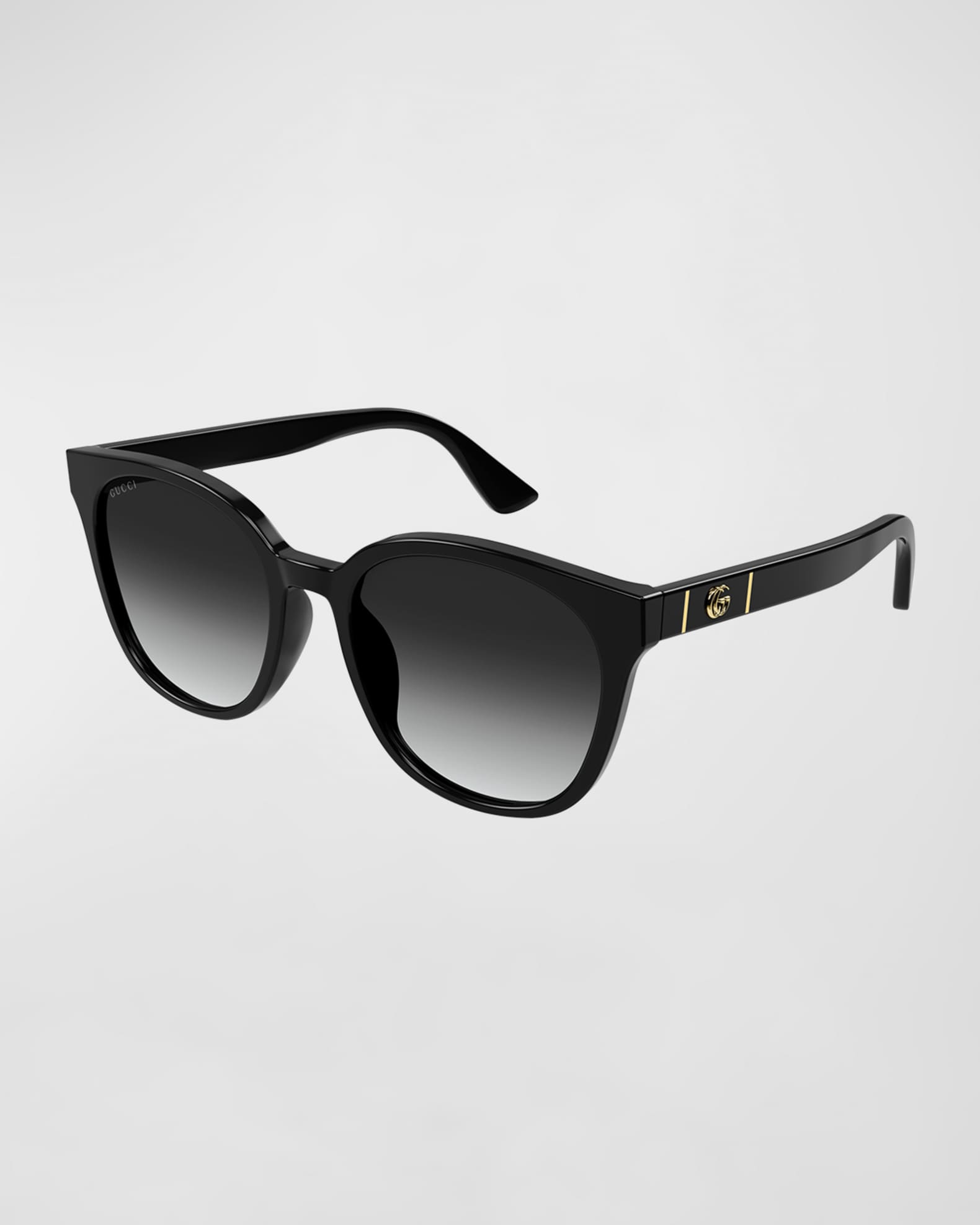 Gucci GG Round Injection Plastic Sunglasses Neiman Marcus