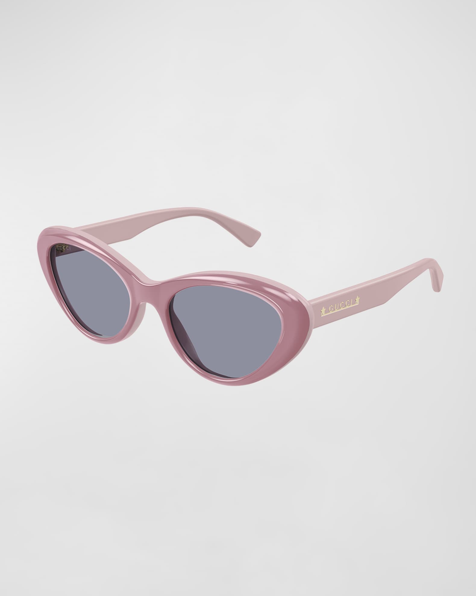Gucci cat eye acetate sunglasses with stars discount