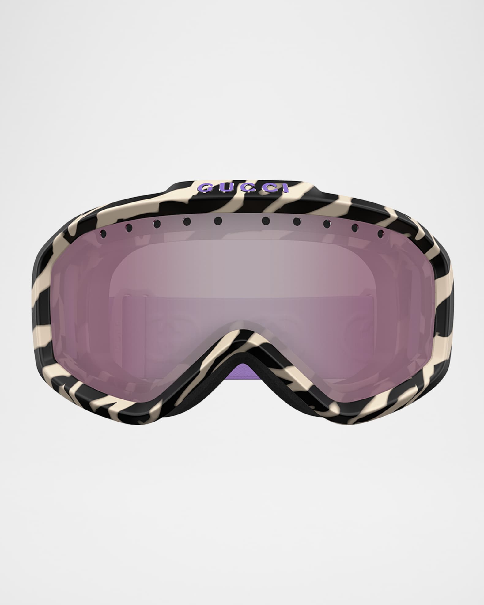 Gucci Multicolor Logo Injection Plastic Shield Sunglasses | Neiman