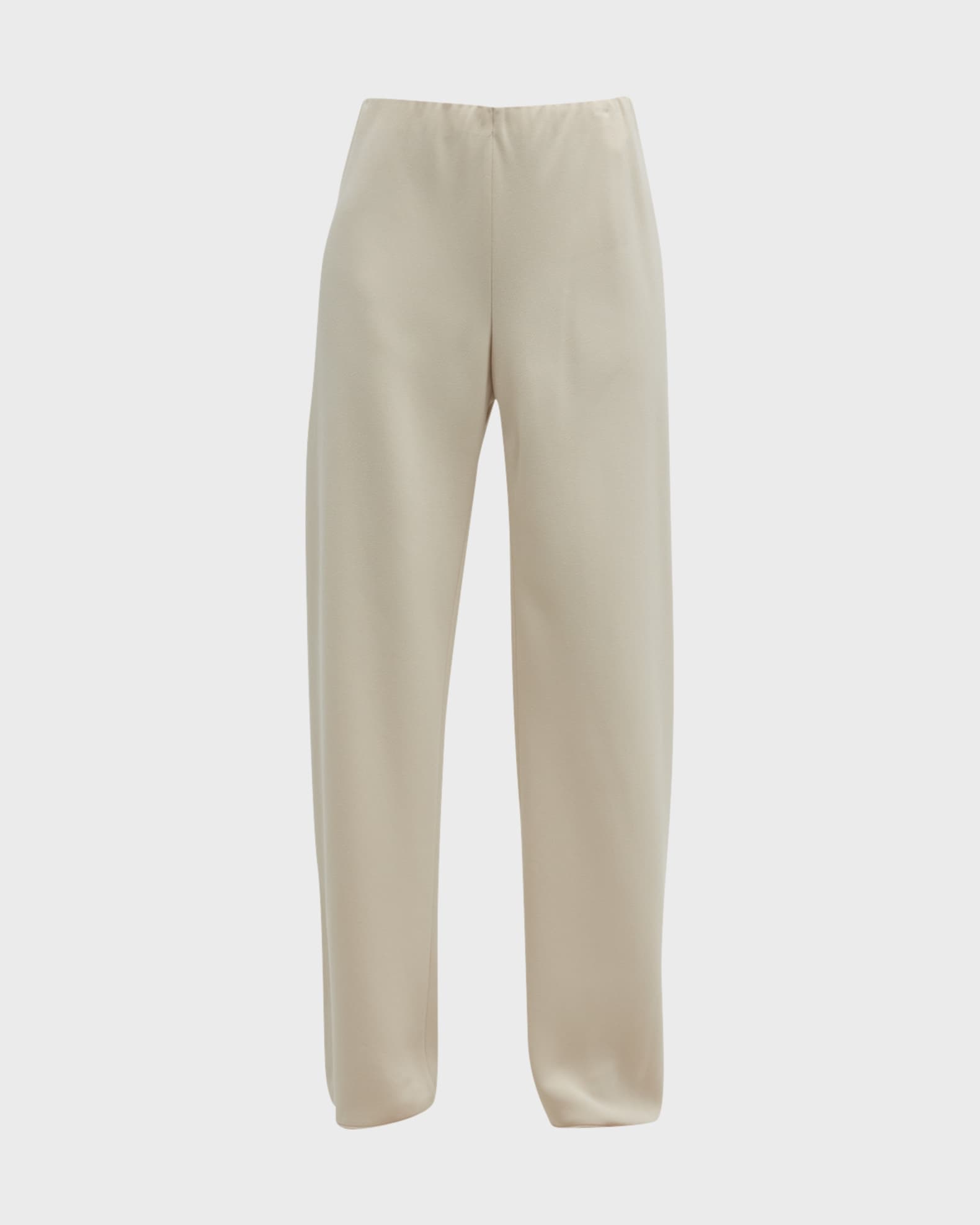 High-Waist Wide-Leg Bias Pants 0