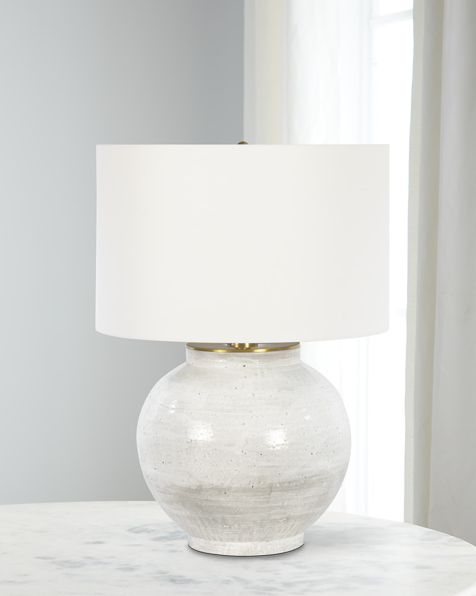 Ceramic assembled table lamp white cheap