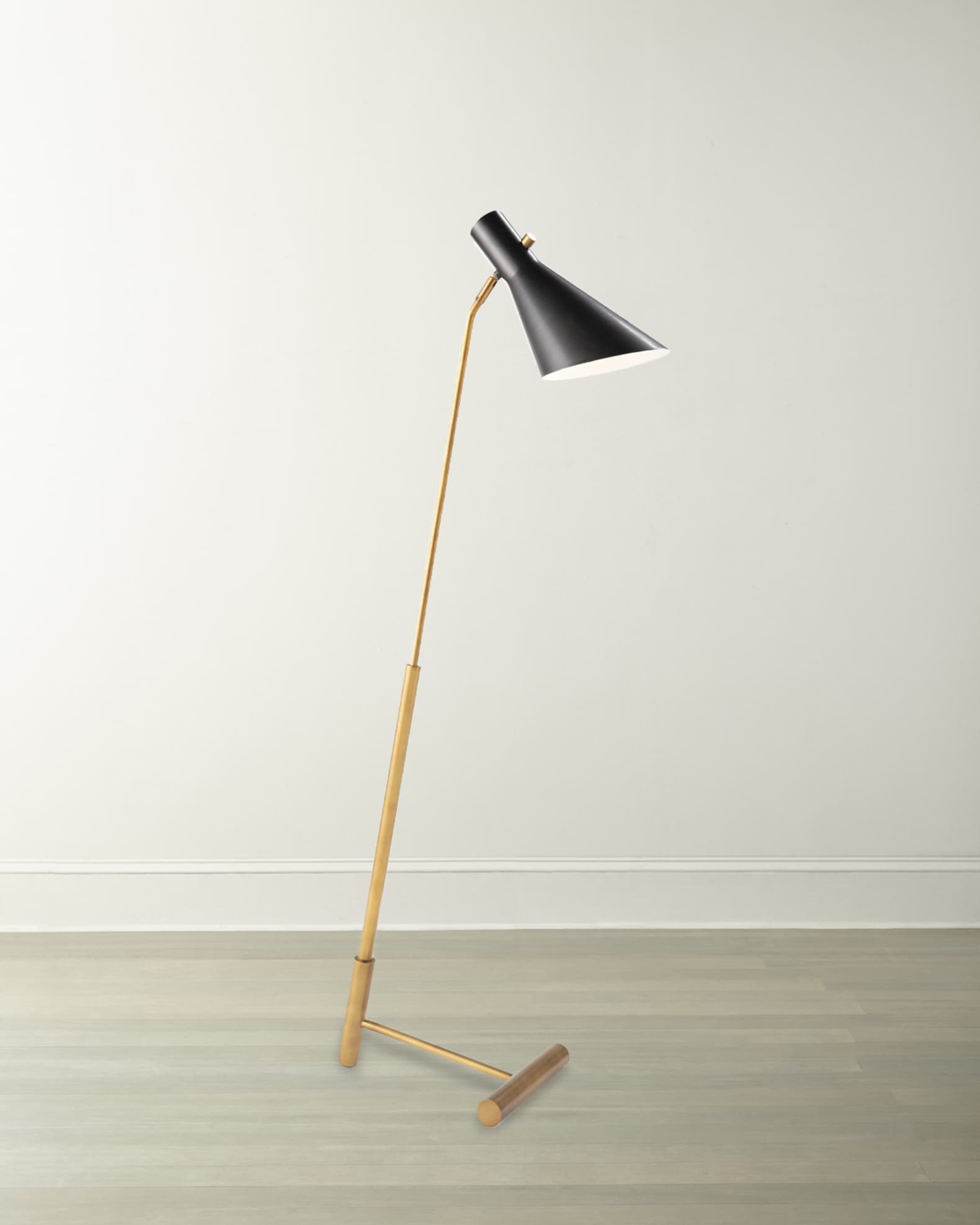 Regina Andrew Spyder Blackened Brass Floor Lamp