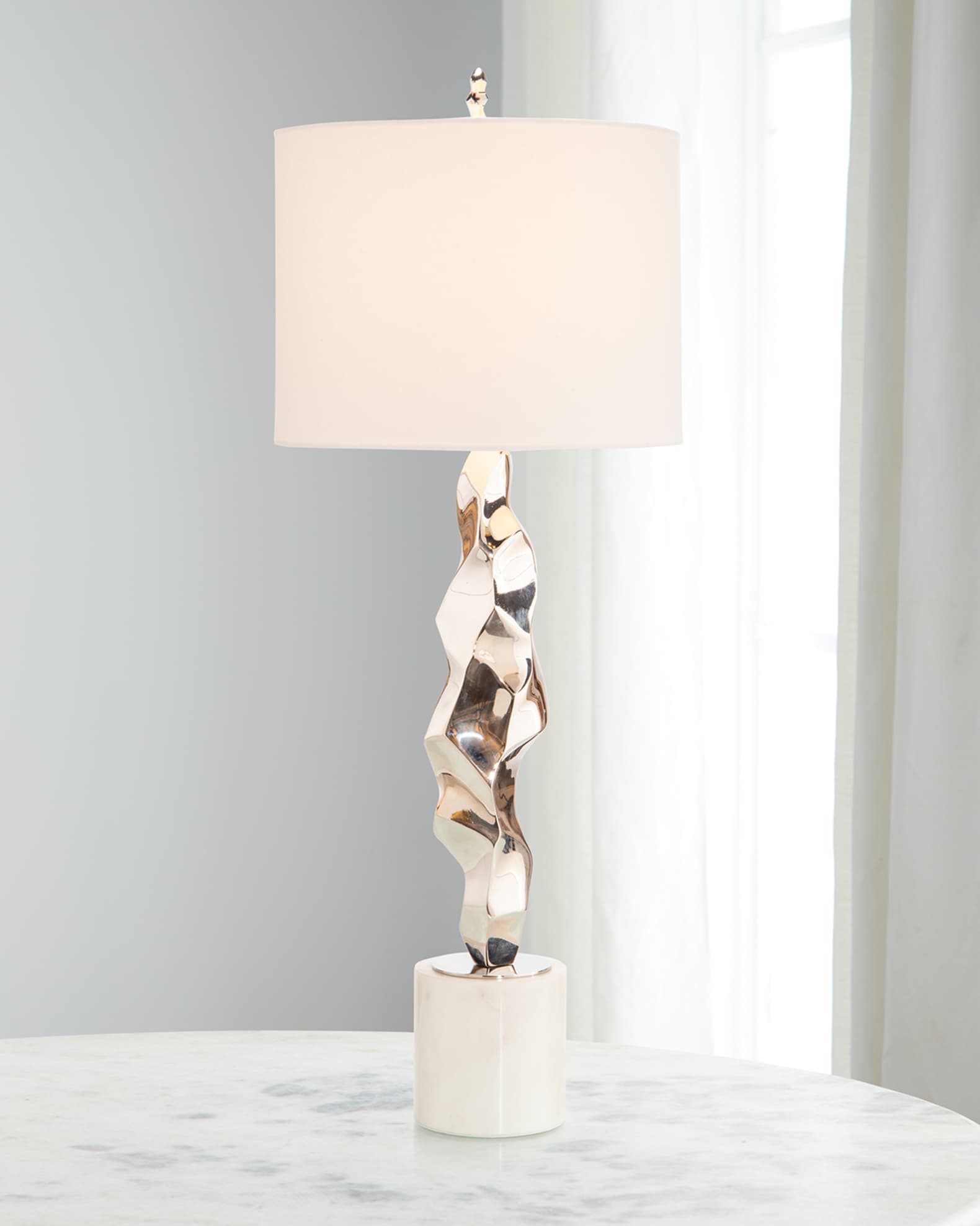 JohnRichard Collection Art Sculpture Table Lamp Neiman Marcus