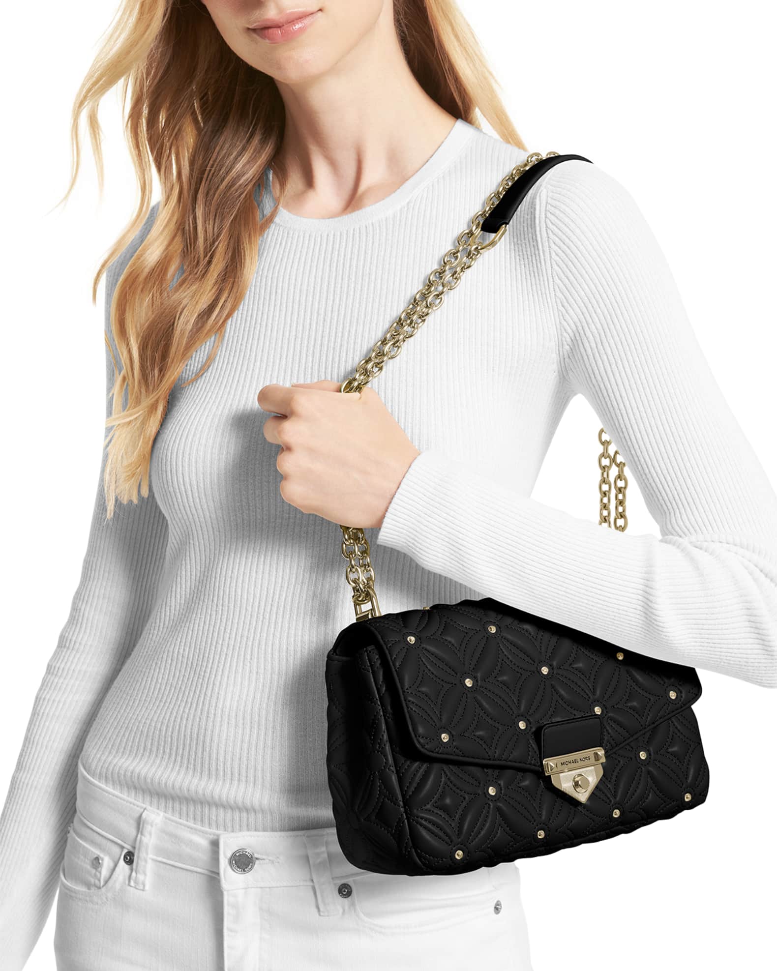 michael kors soho patchwork
