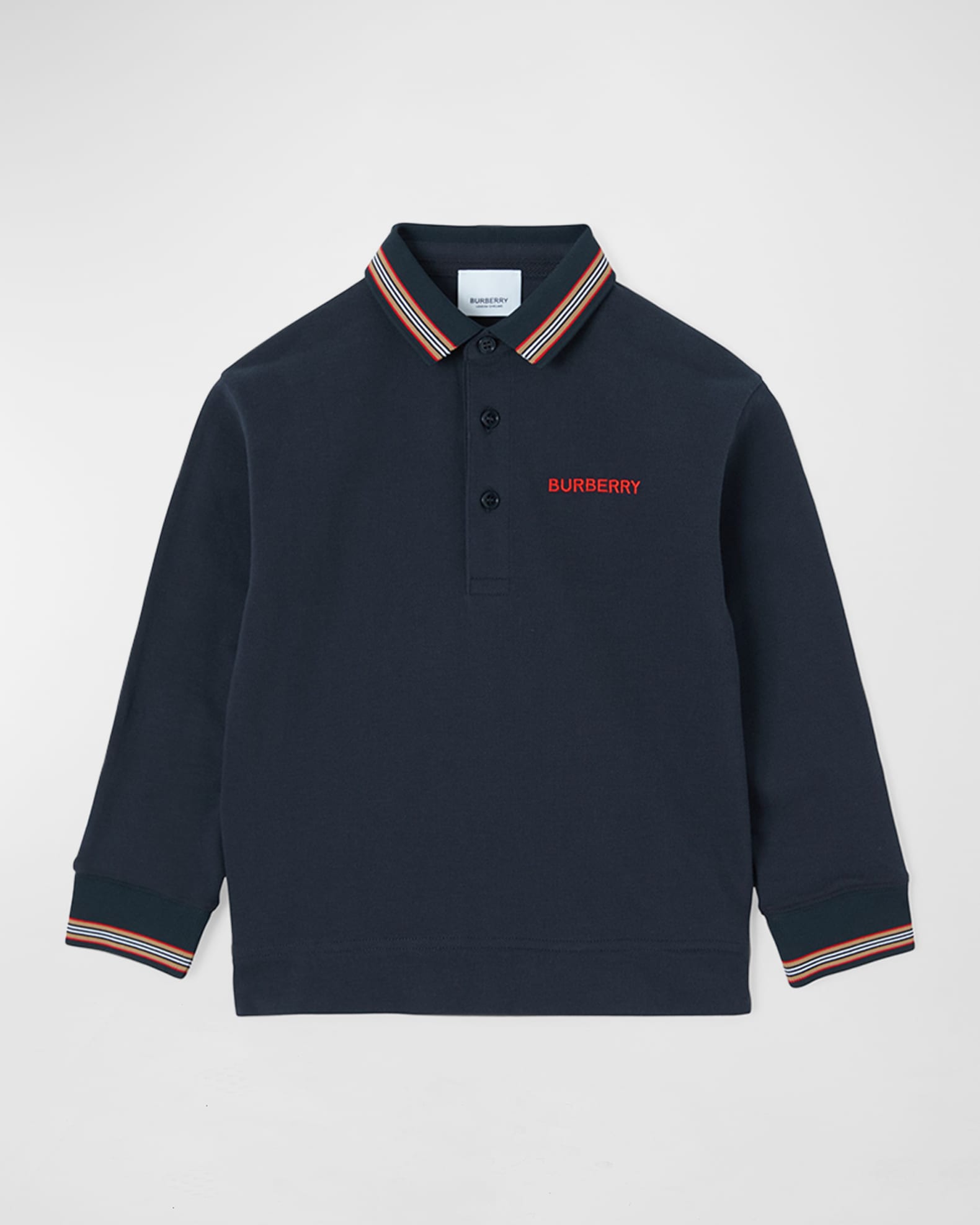 Long-Sleeve Polo Shirt | Neiman Marcus