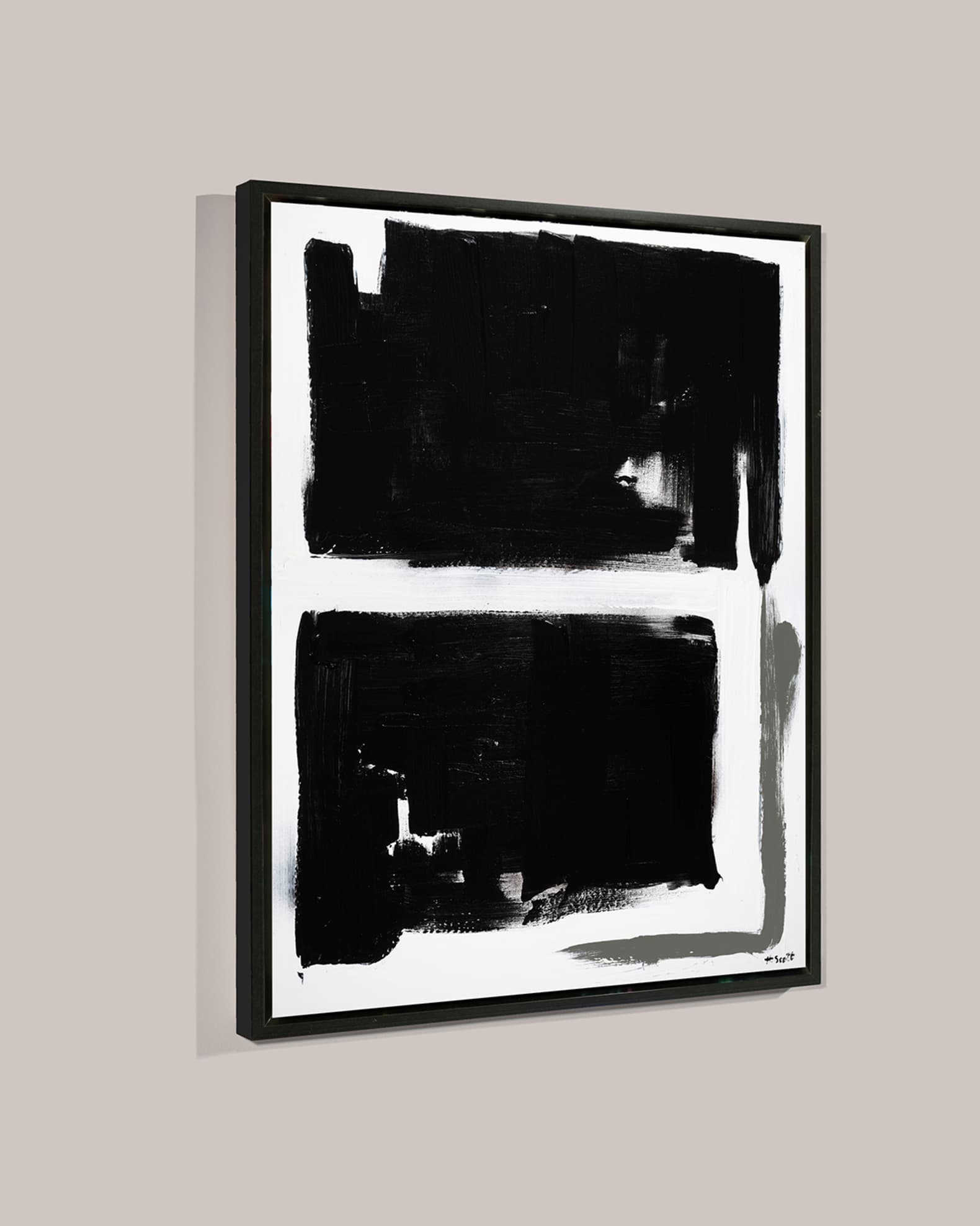 RFA Fine Art Black & White Abstract Giclee Wall Art Neiman Marcus