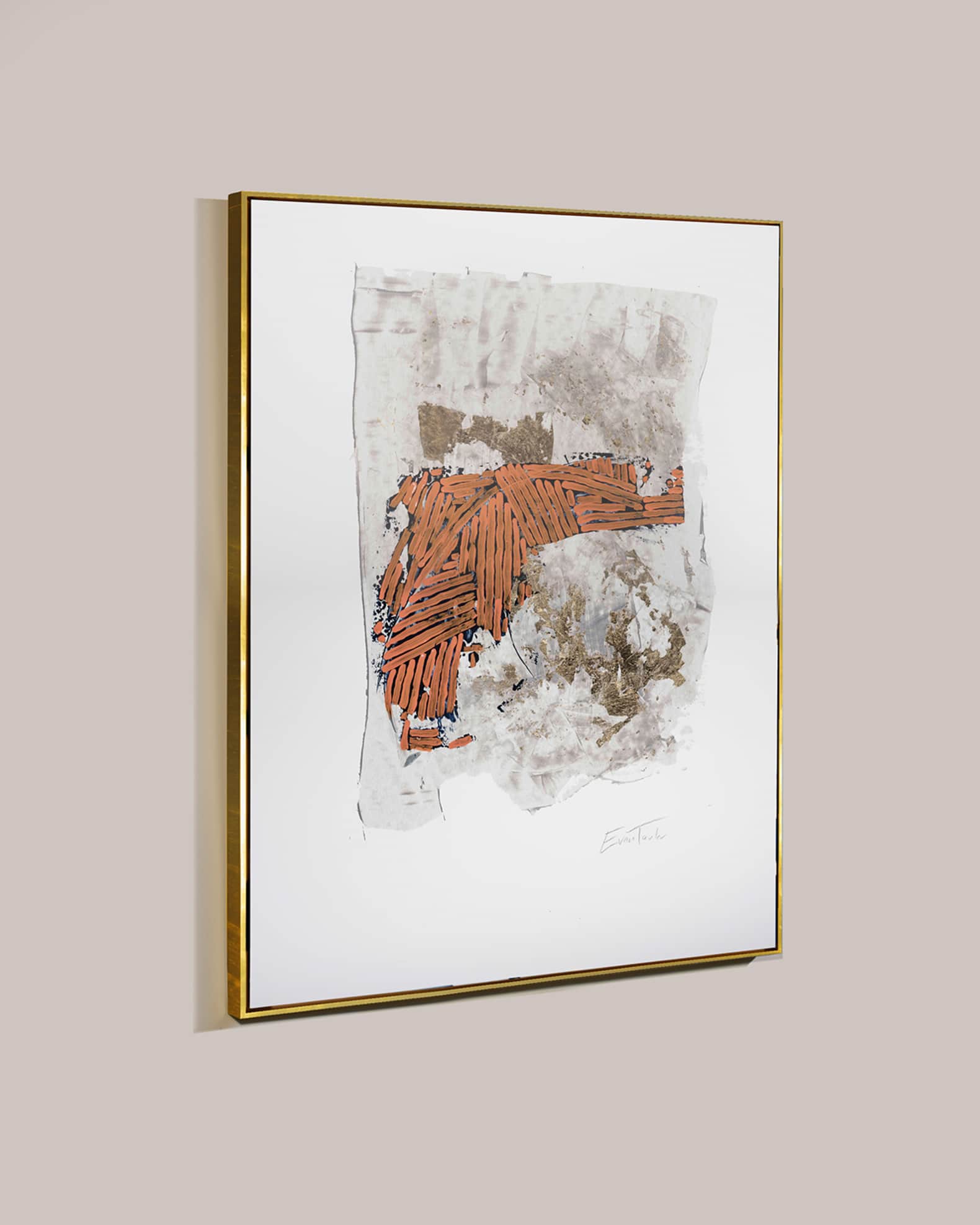 Warm Tone Abstract Giclee  1