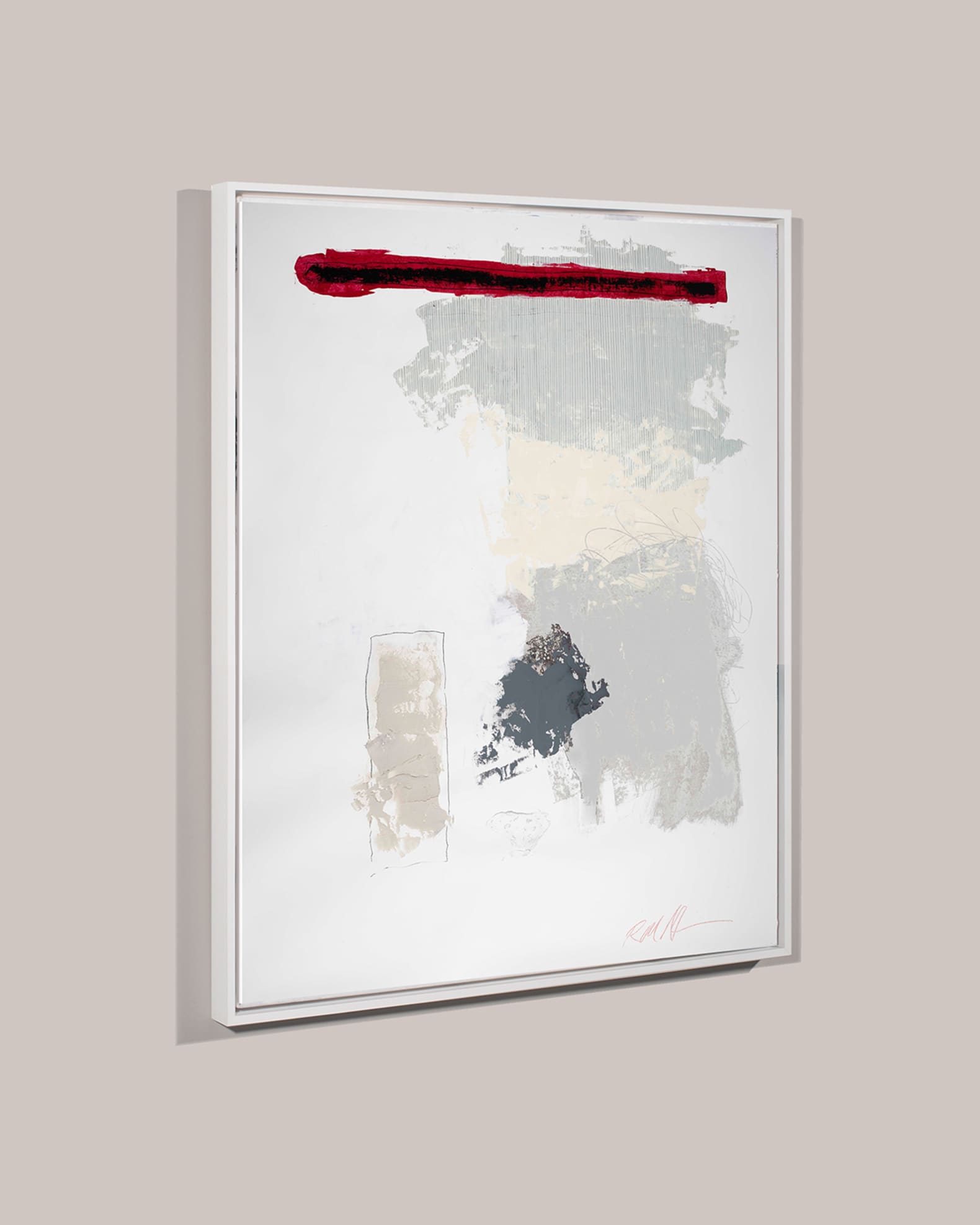 "Red Line" Giclee by Robert Robinson  1