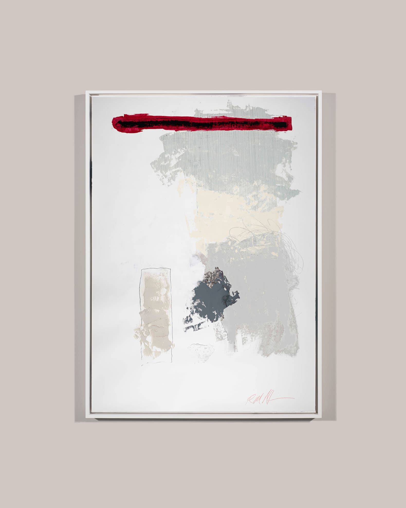 "Red Line" Giclee by Robert Robinson  0