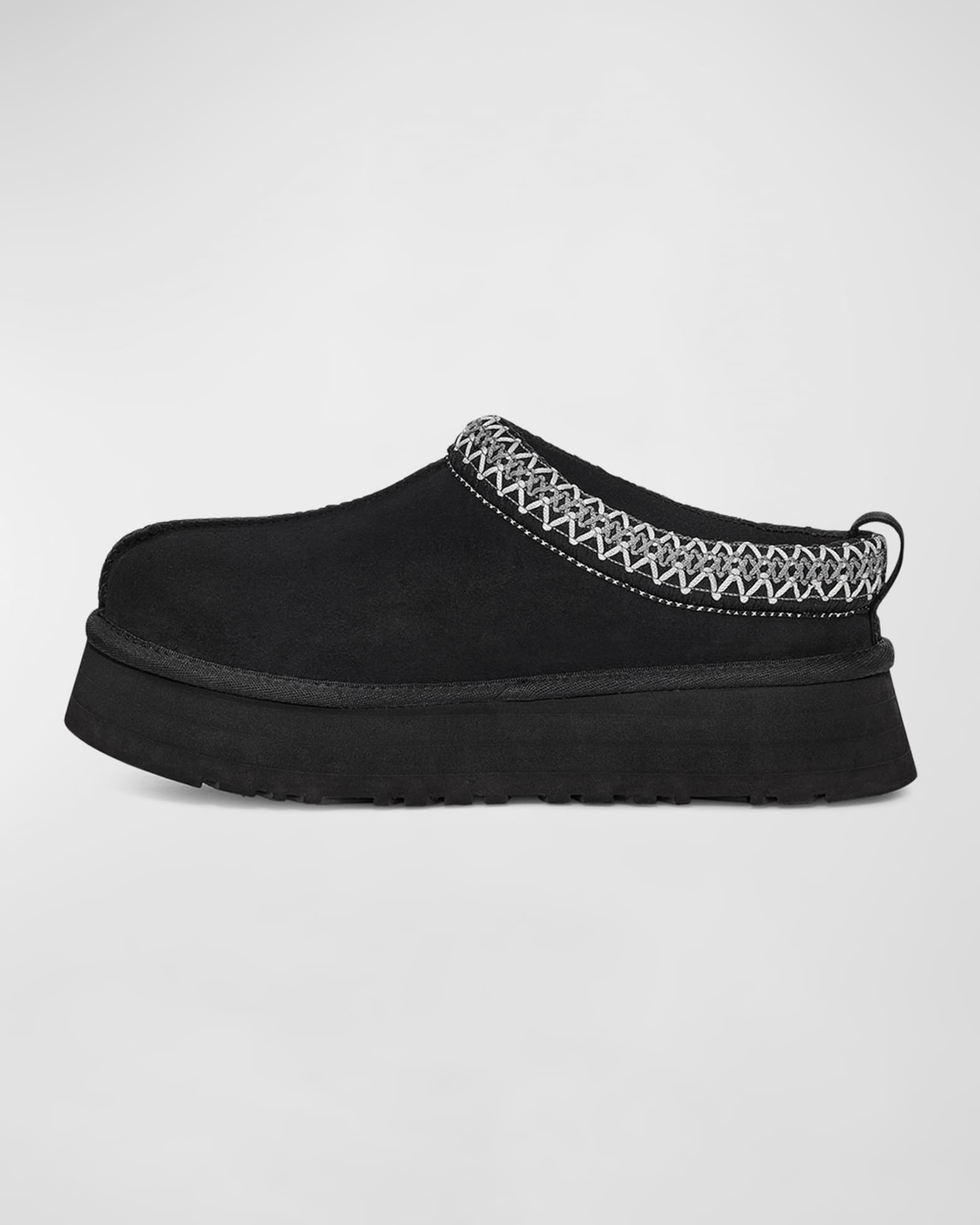 UGG Tazz Suede Mule Slippers | Neiman Marcus