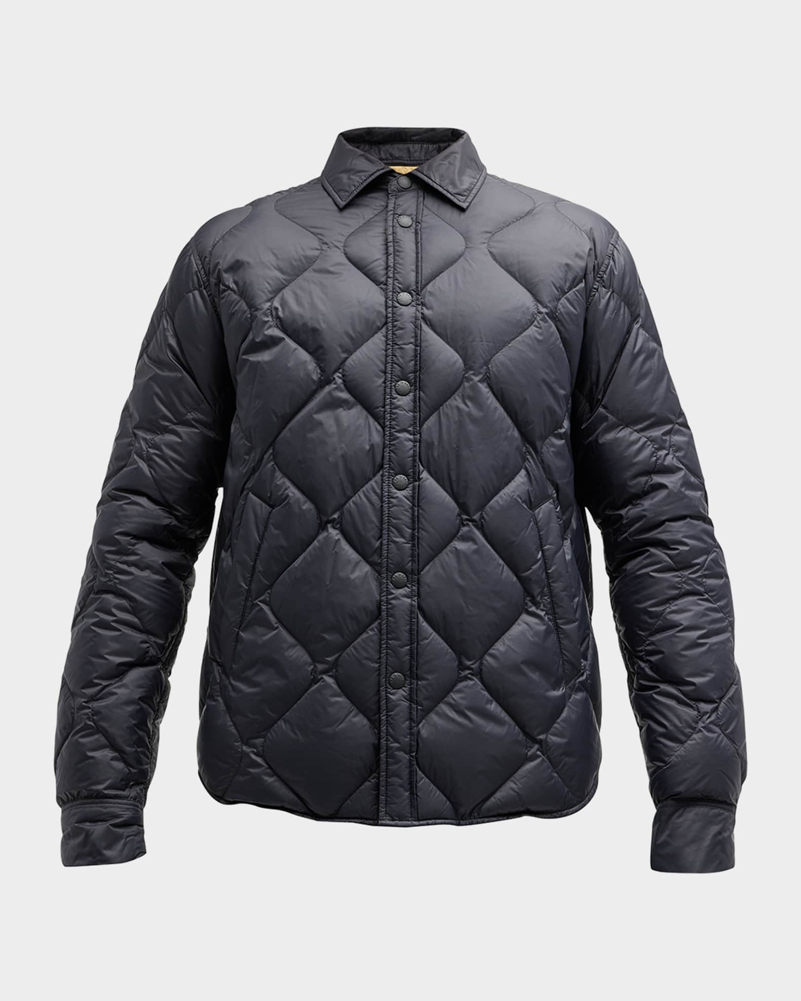 Rag & Bone Men's Dane Icon Padded Shirt Jacket | Neiman Marcus