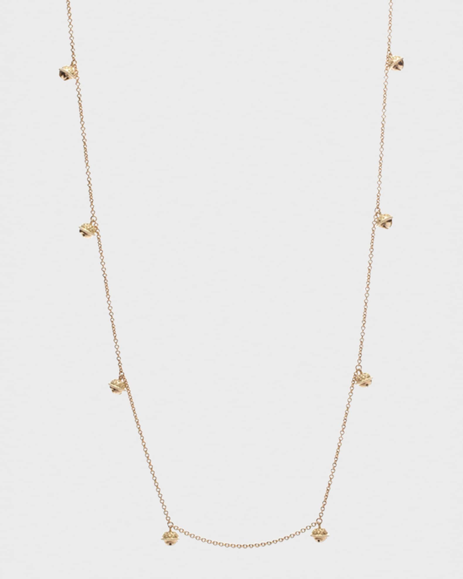 Paul Morelli 18k Gold Mini Jingle Meditation Bell Necklace, 28