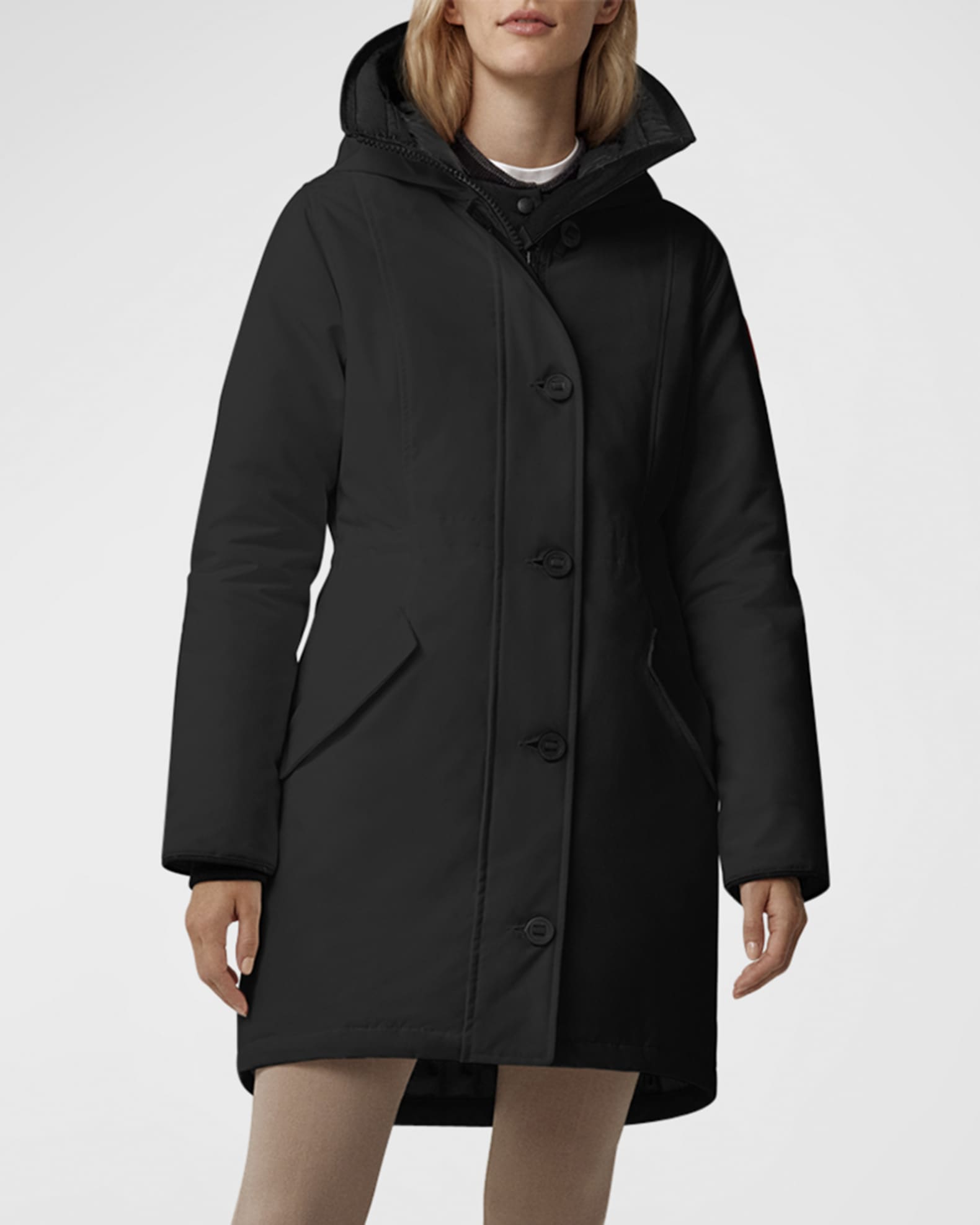 Rossclair Button Front Parka