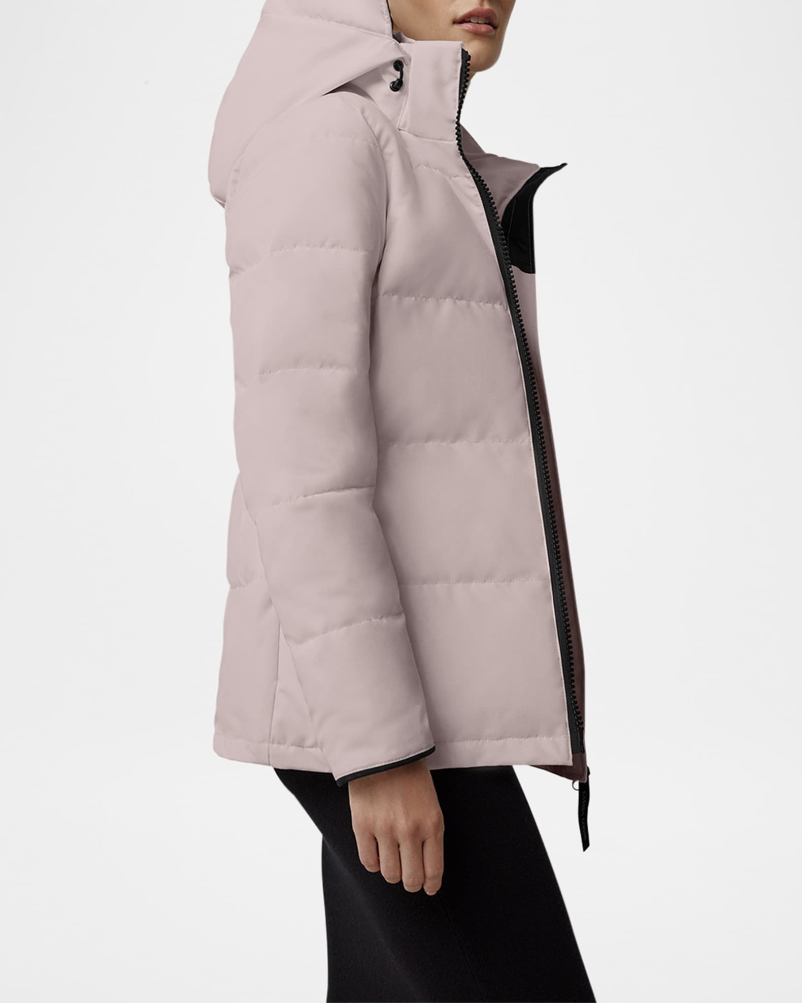 Canada Goose Chelsea Parka Black Label Women Lucent Rose XL