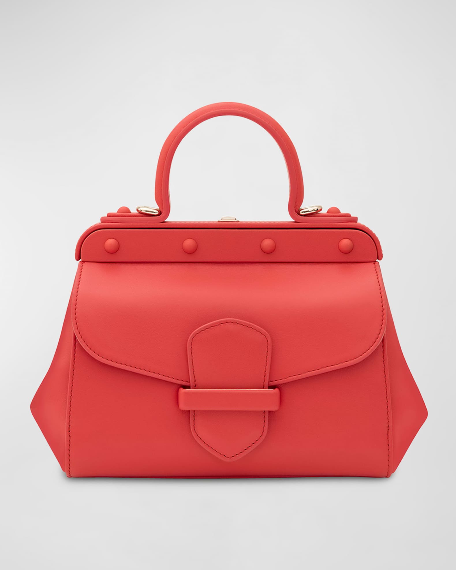 Margherita Lambskin Leather Crossbody Bag 0