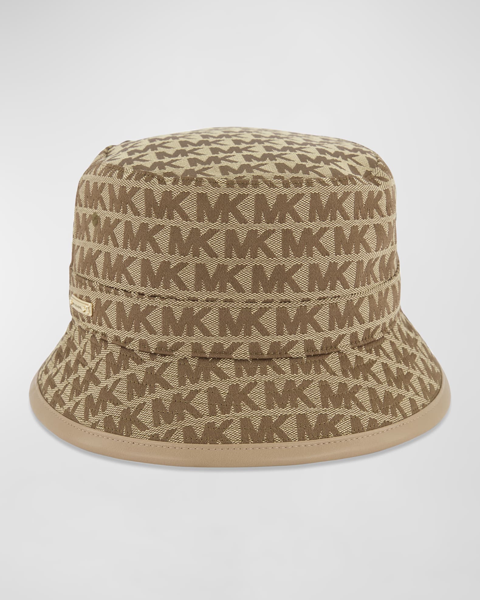 Brown Louis Inspired Furry Bucket