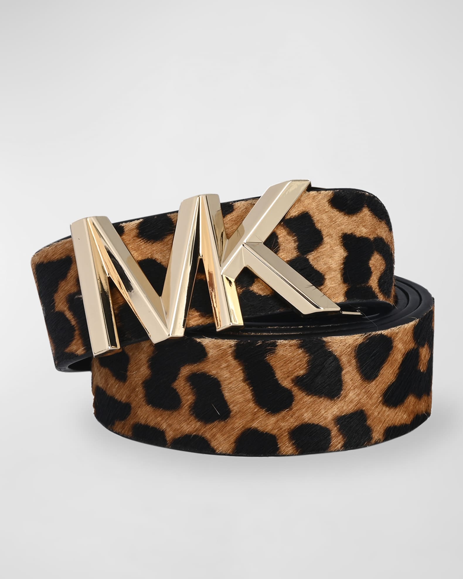 Michael Kors Karli Calf Hair Belt | Neiman Marcus