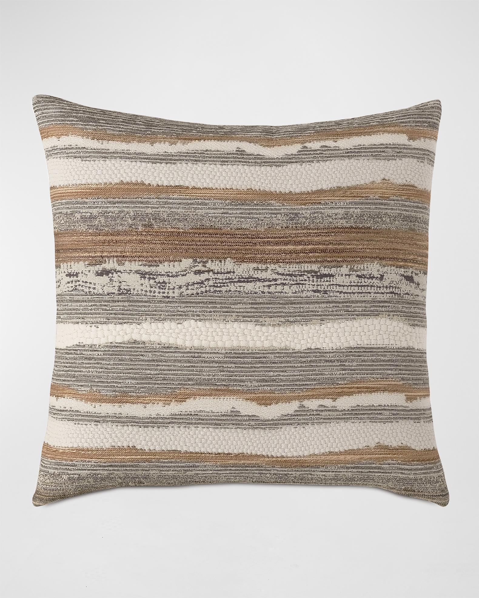 Eastern Accents Teryn Textured Decorative Pillow, 22" x 22" | Neiman Marcus