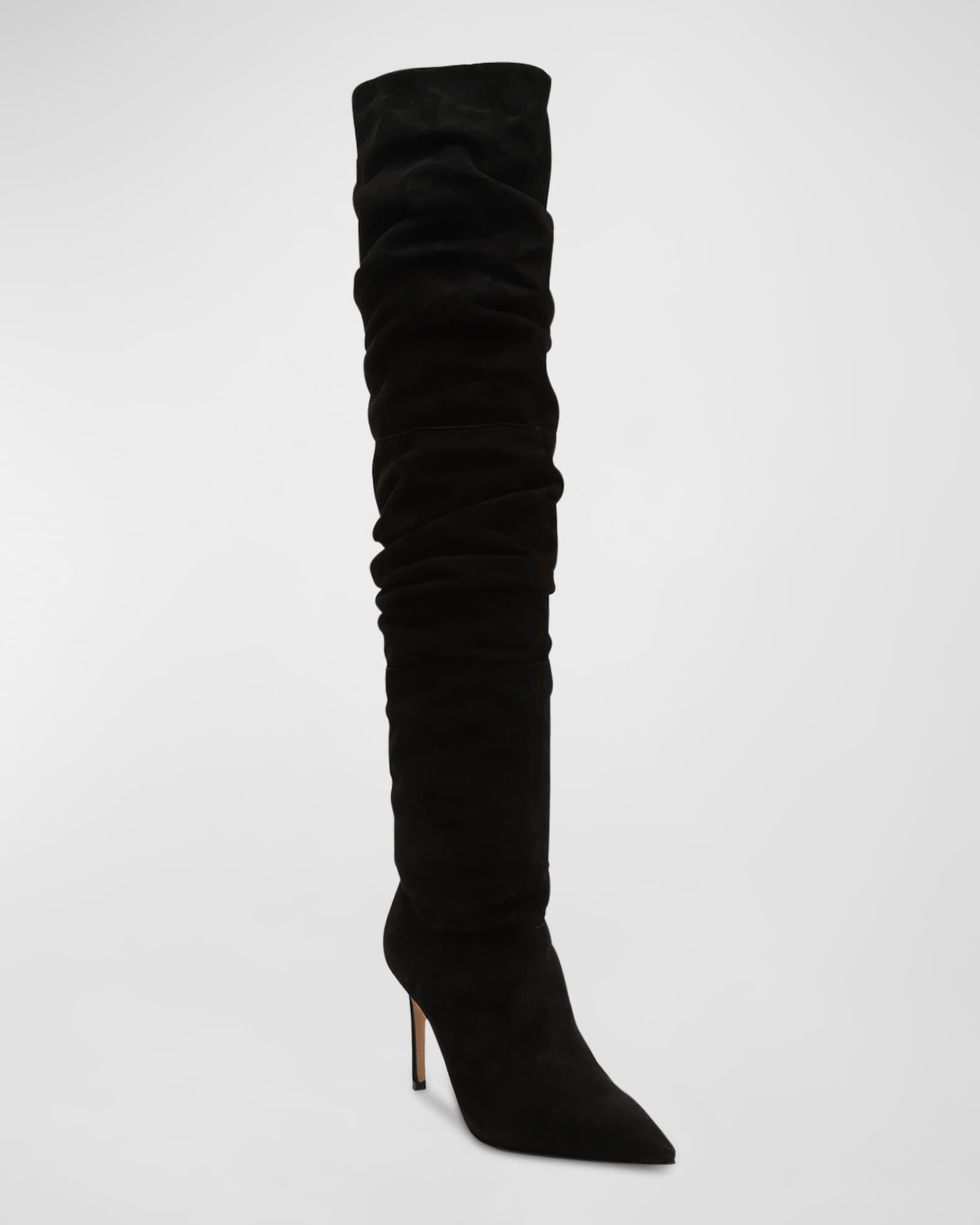 Schutz Ashlee Suede OverTheKnee Boots Neiman Marcus