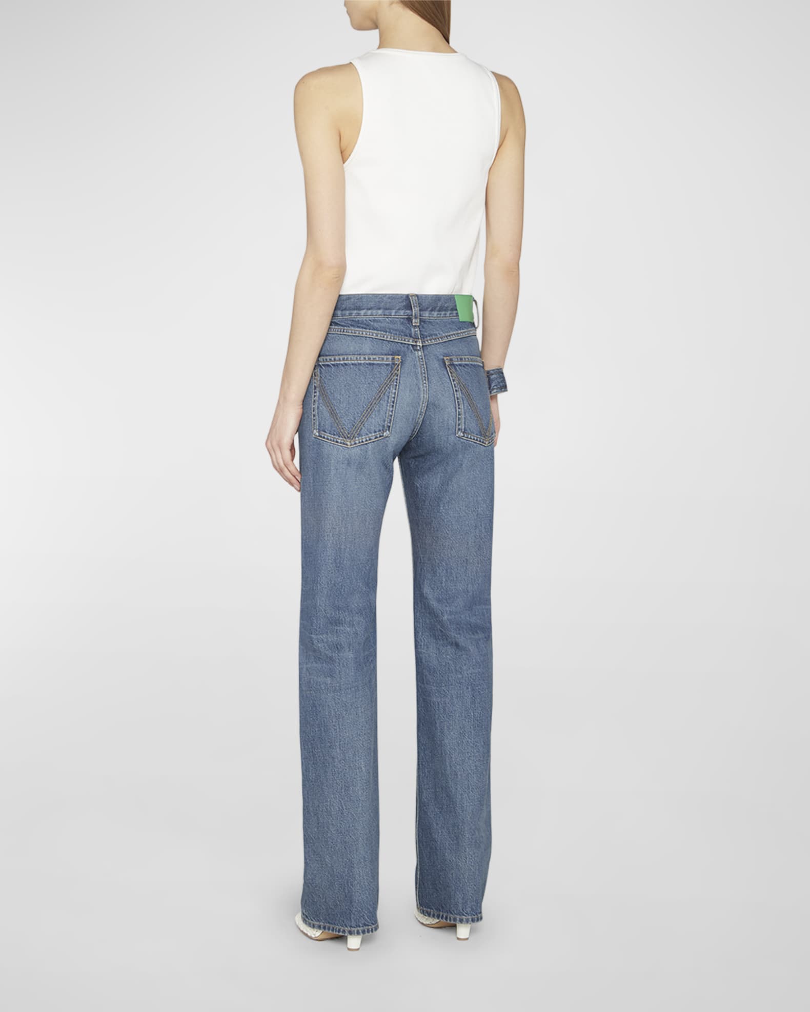 Bottega Veneta Blue Boyfriend Jeans