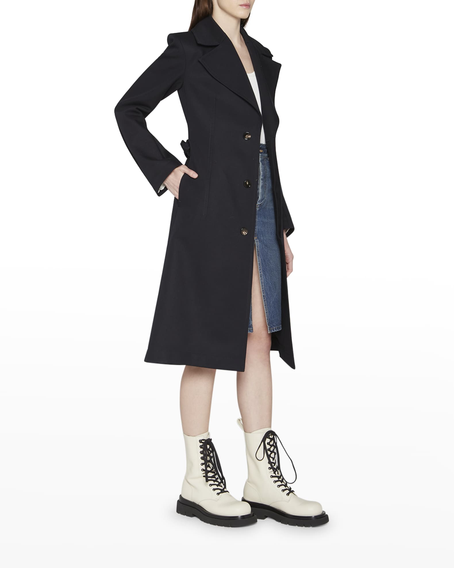 Look Stylish & Feel Cozy in Women's Uptown Long Wool Coat
