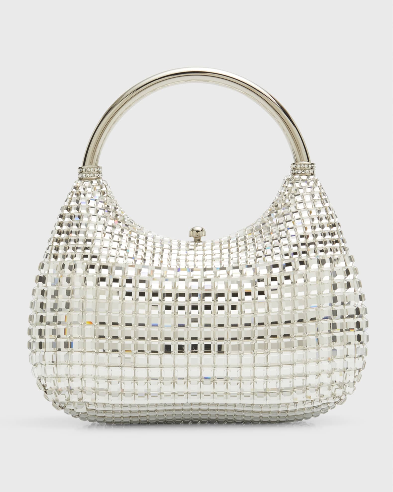 Judith Leiber Couture Allover Crystal Top-Handle Bag | Neiman Marcus