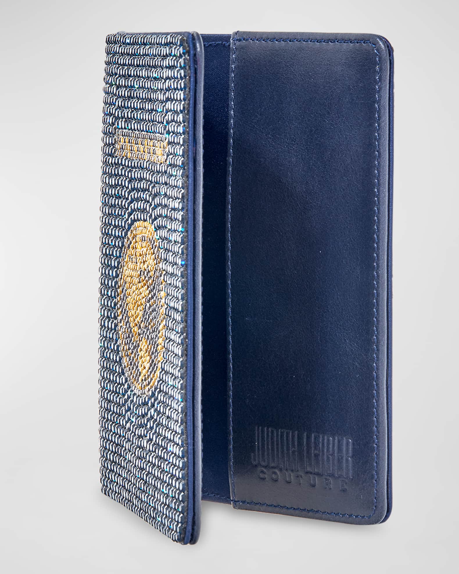 Judith Leiber Couture Allover Crystal Passport Holder Neiman Marcus