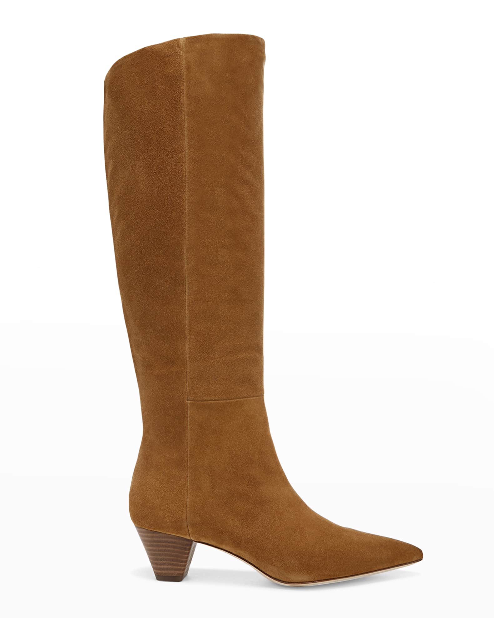 Vince Farida Tall Suede Boots | Neiman Marcus