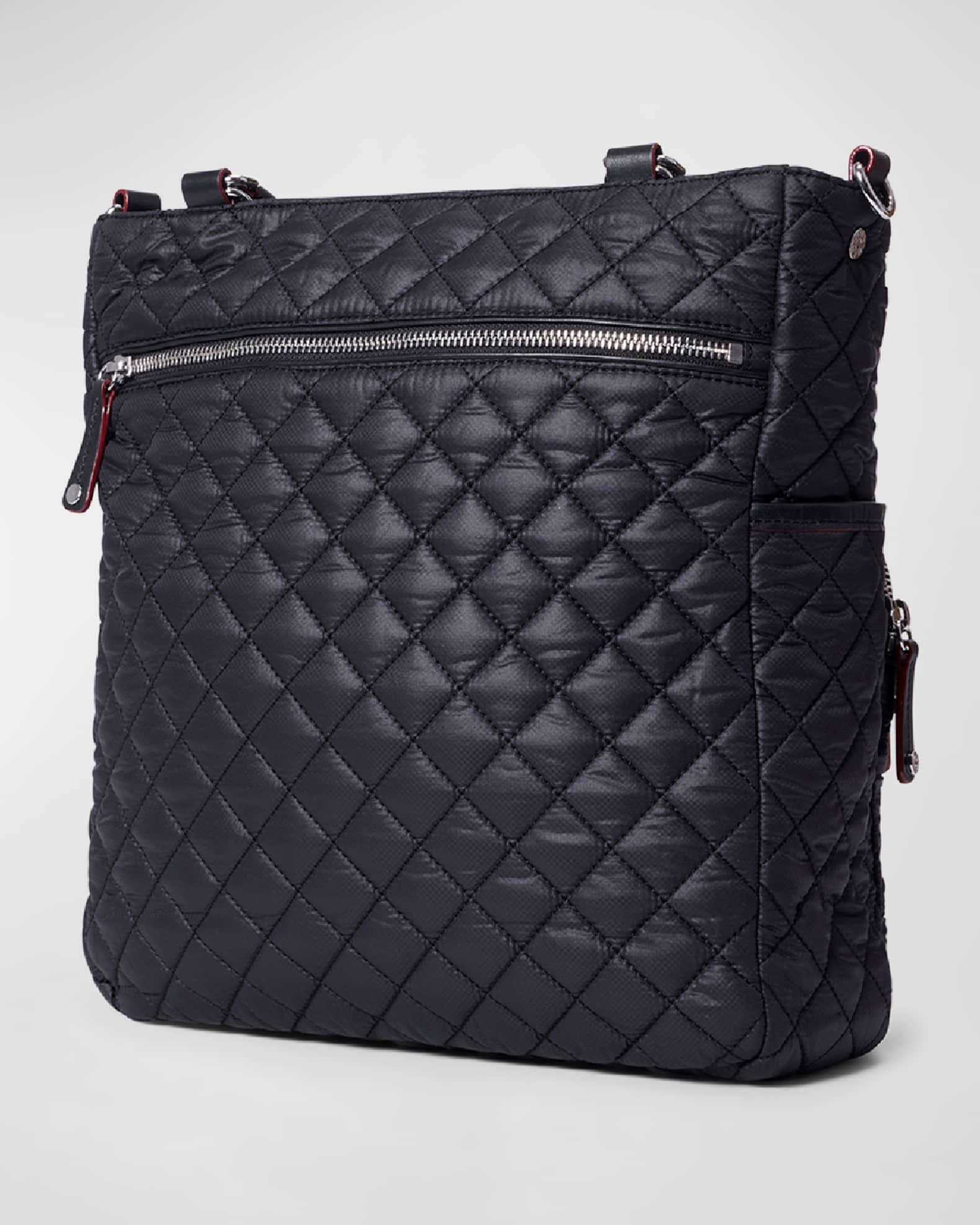 MZ WALLACE Crosby Magazine Recycled Nylon Shoulder Bag | Neiman Marcus