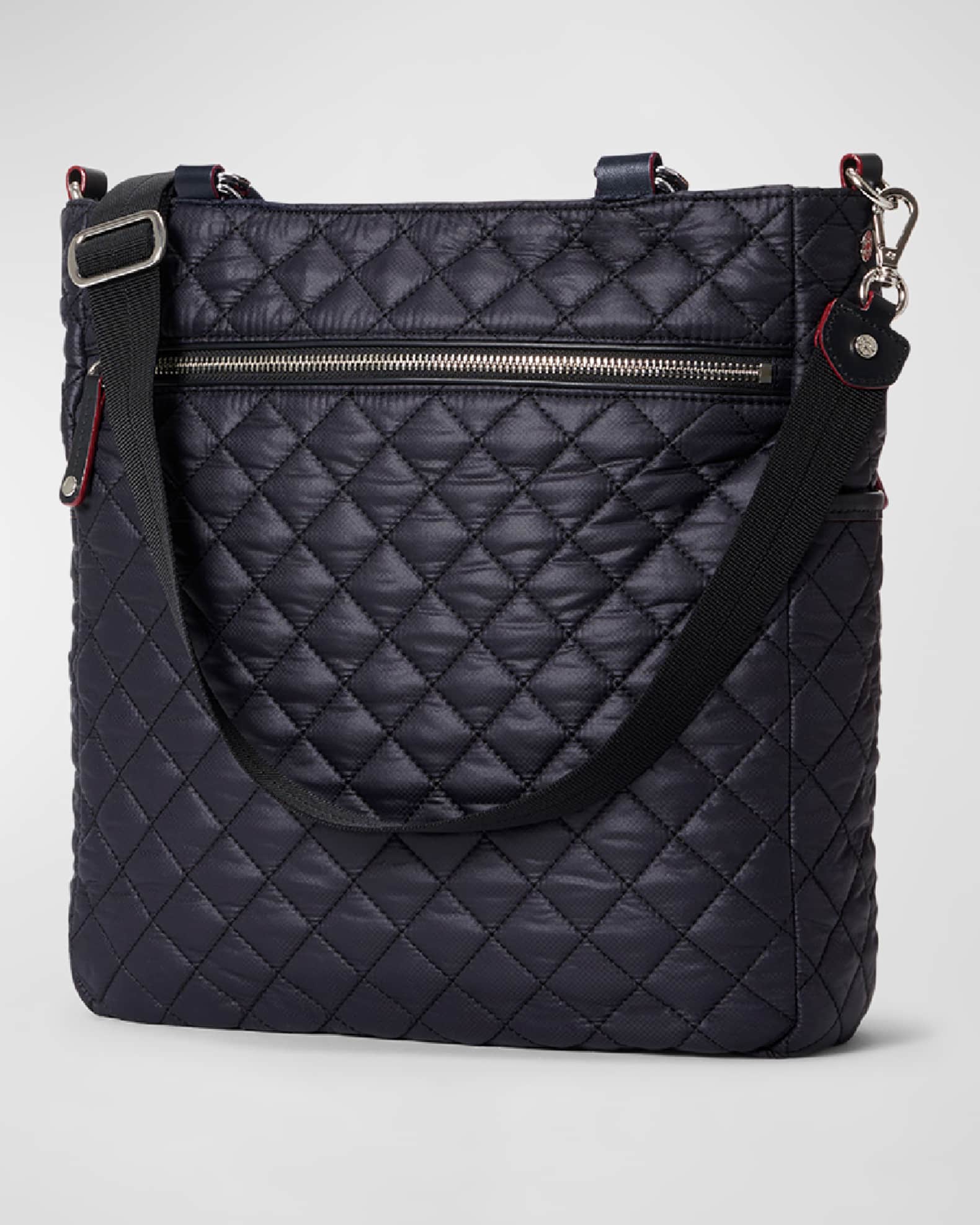 MZ WALLACE Crosby Magazine Recycled Nylon Shoulder Bag | Neiman Marcus