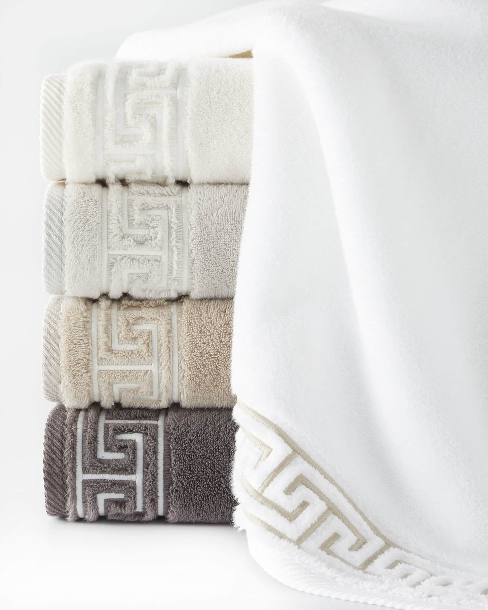 Matouk Adelphi Bath Towel - Ivory