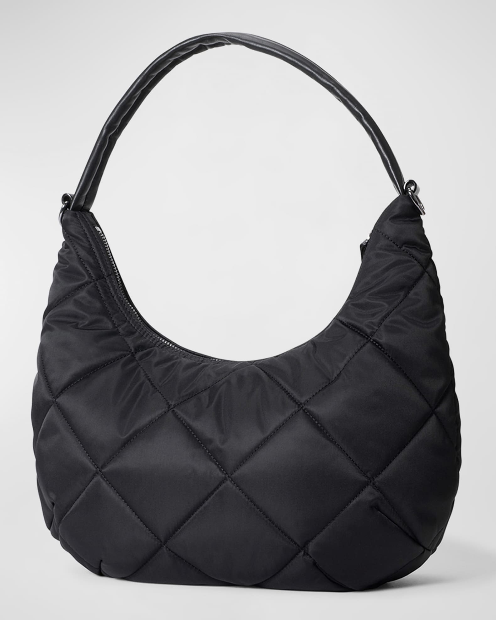 MZ WALLACE Bowery Quilted Nylon Shoulder Bag Neiman Marcus
