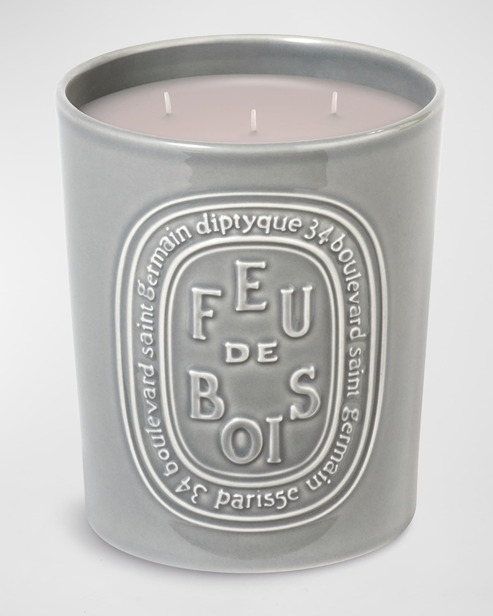 DIPTYQUE 21.1 oz. Feu de Bois 3-Wick Candle | Neiman Marcus