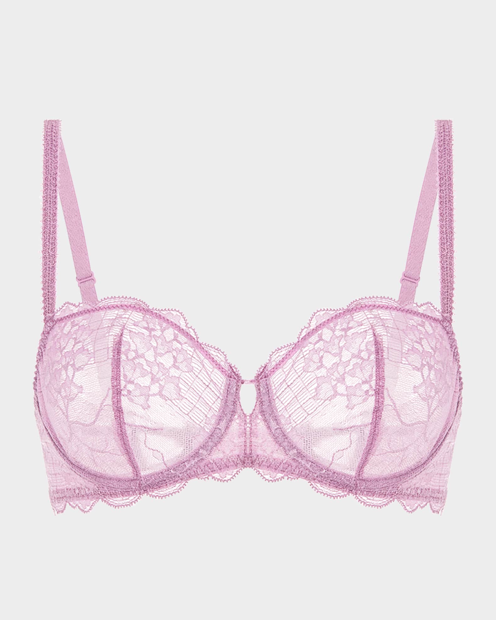 Reve Scalloped Lace Demi Bra 0