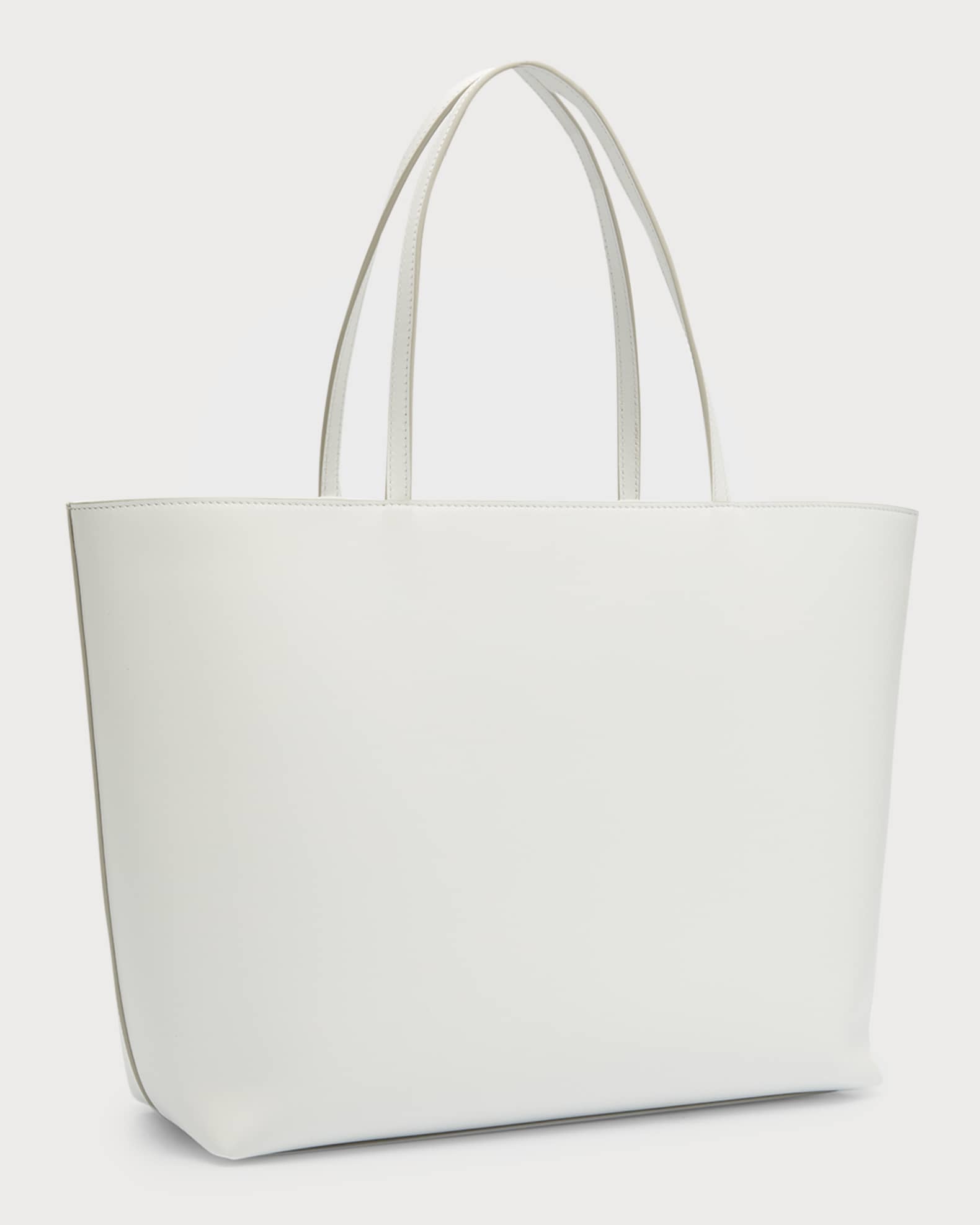 DG Logo Leather Tote Bag | Neiman Marcus