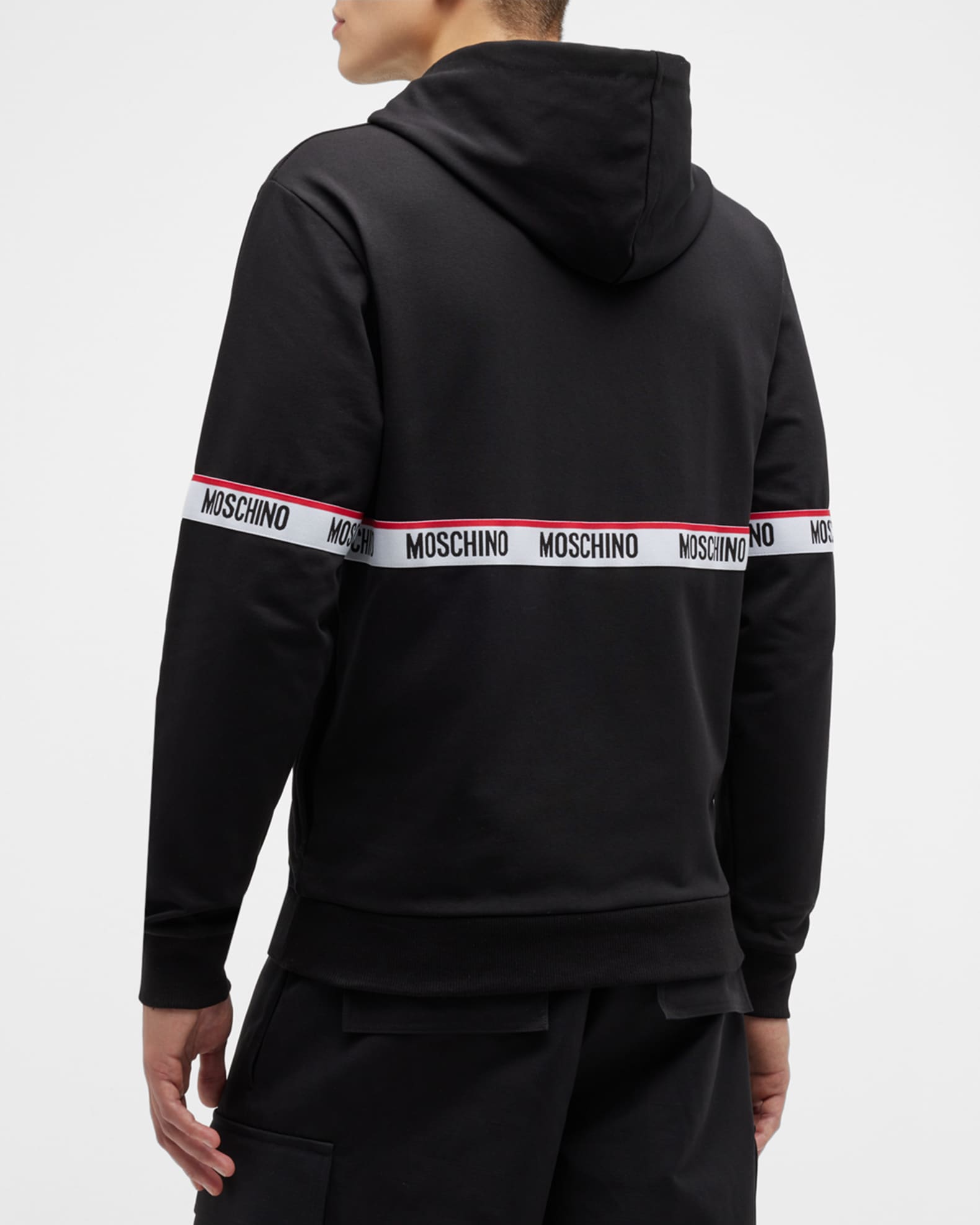 Moschino u tape oth hoodie clearance