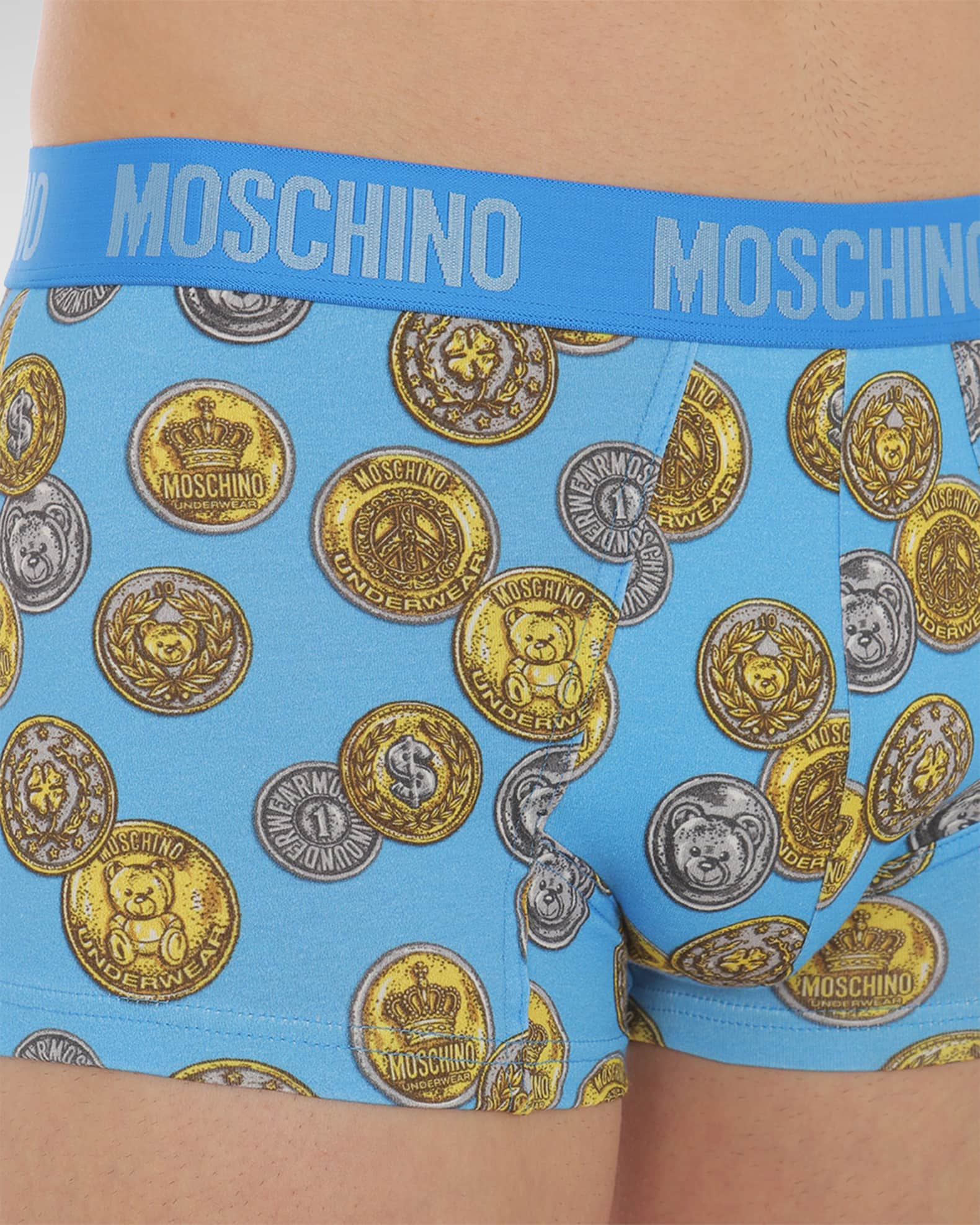 Blue Moschino Underwear for Men