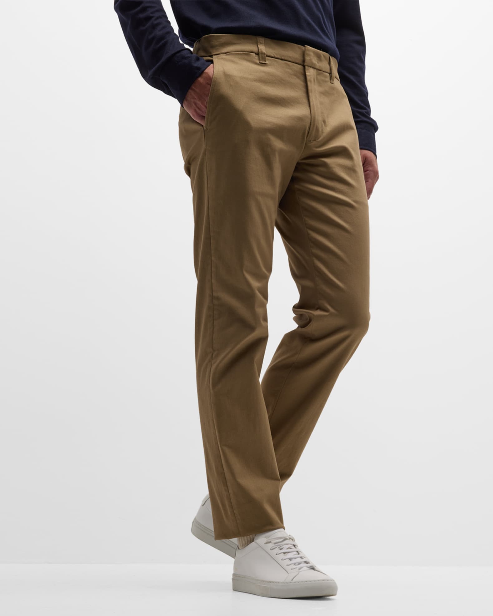 Vince Men's Griffith Twill Chino Pants | Neiman Marcus