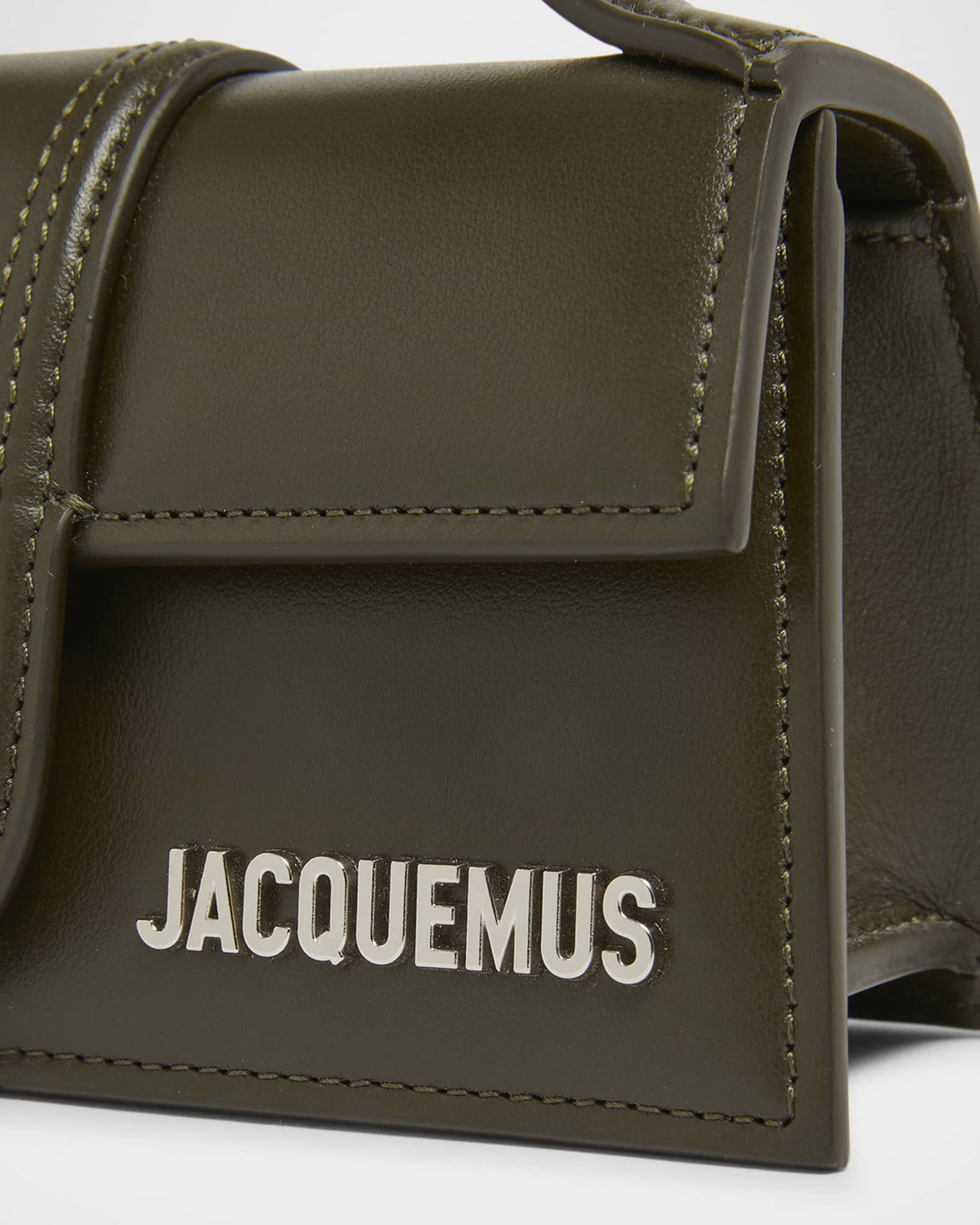Jacquemus Le Bambino Leather Top-Handle Bag | Neiman Marcus