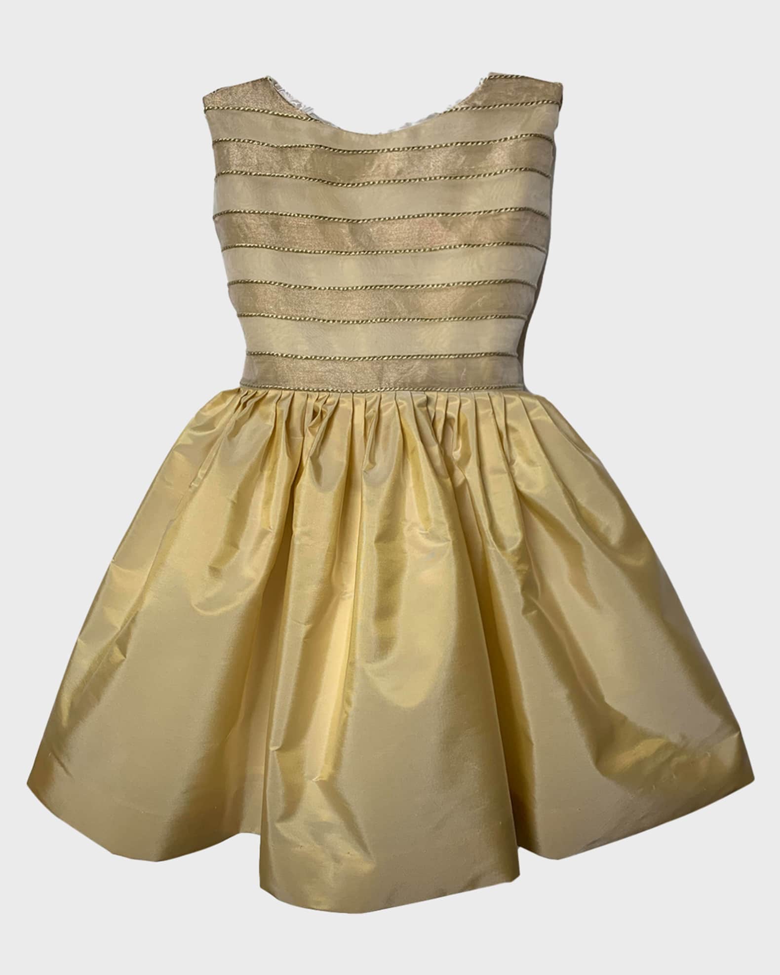 Neiman marcus gold dress on sale