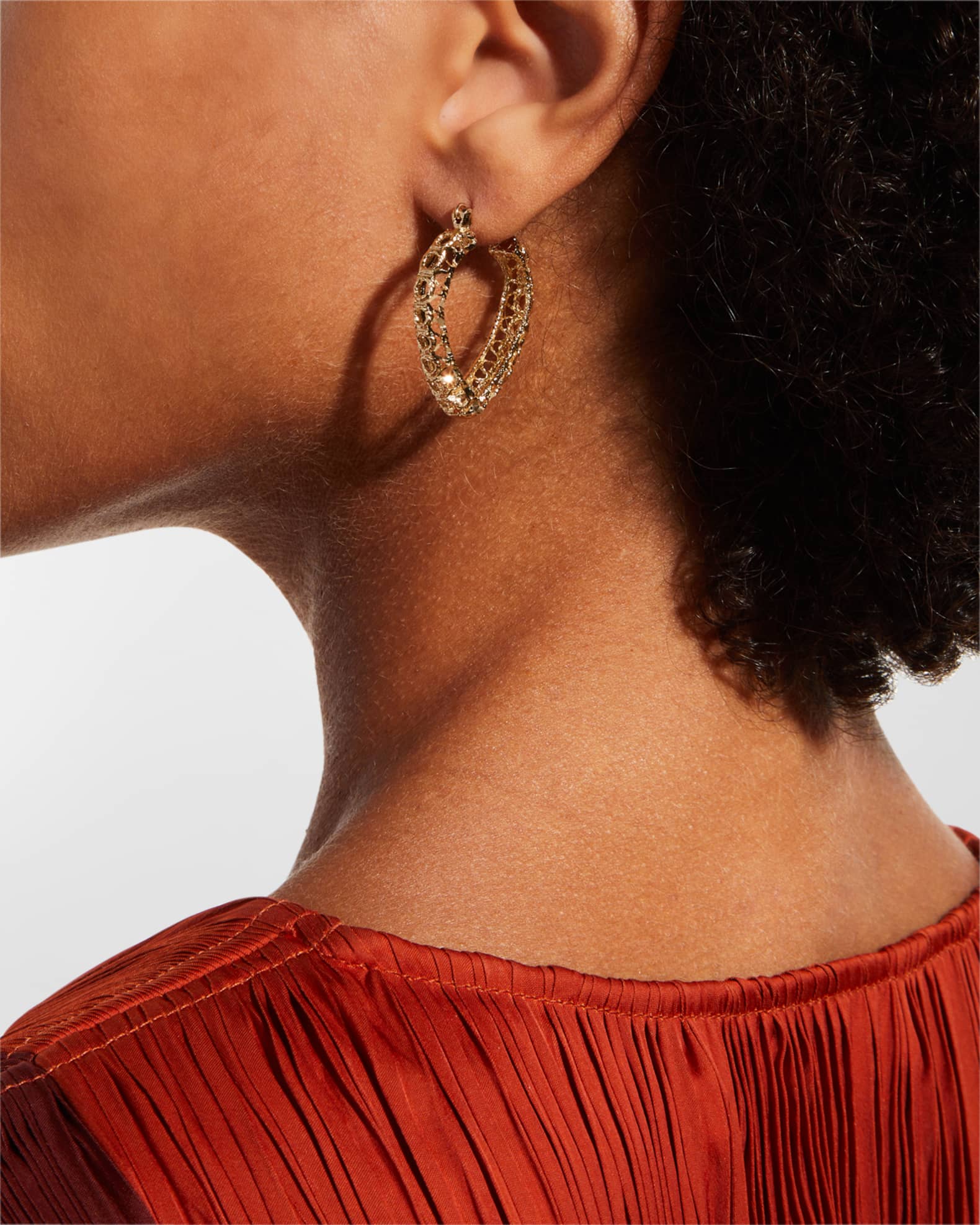 Filigree Hoop Earrings 1