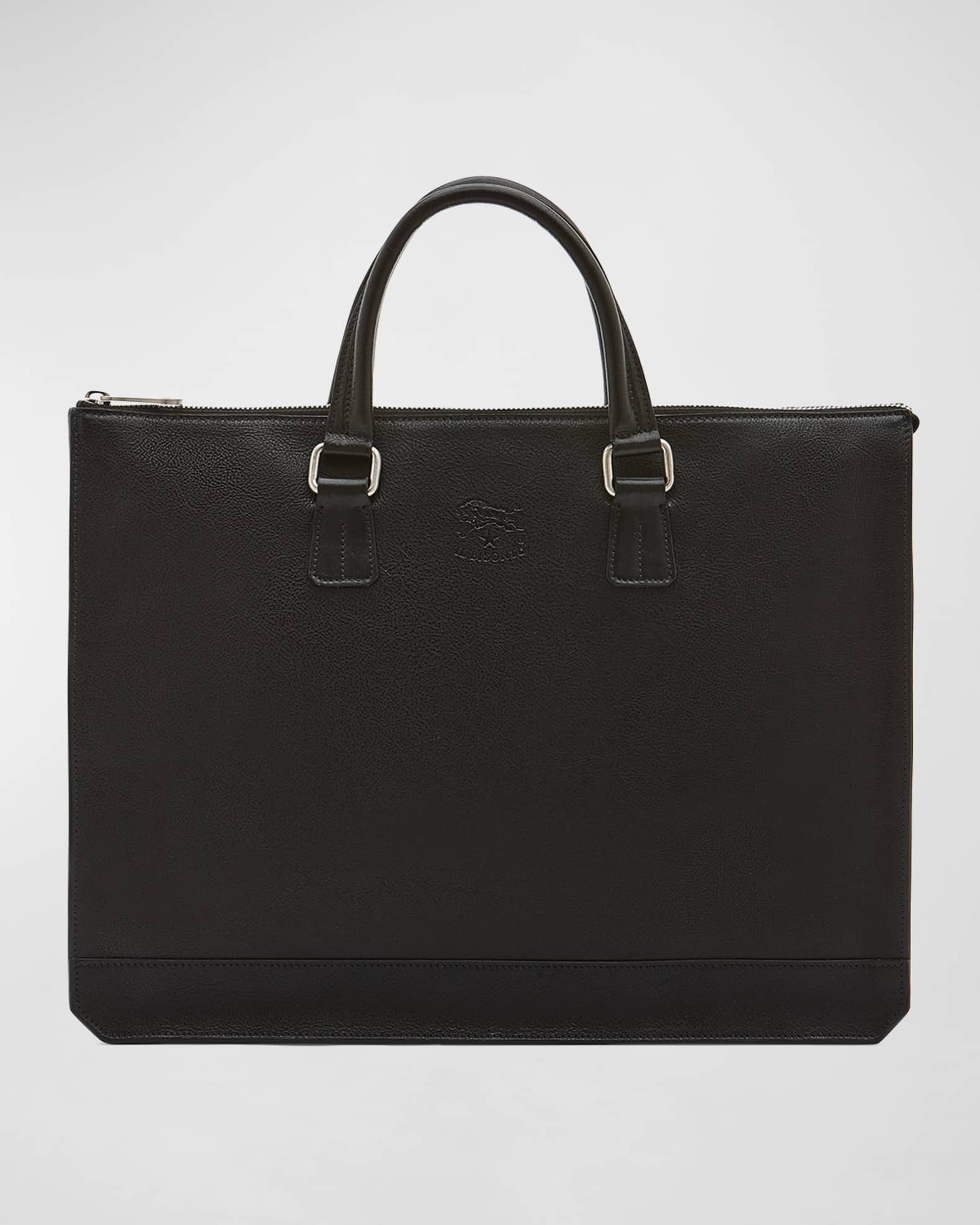 Louis Vuitton Anton Soft Taiga Leather Briefcase Bag - Gold House